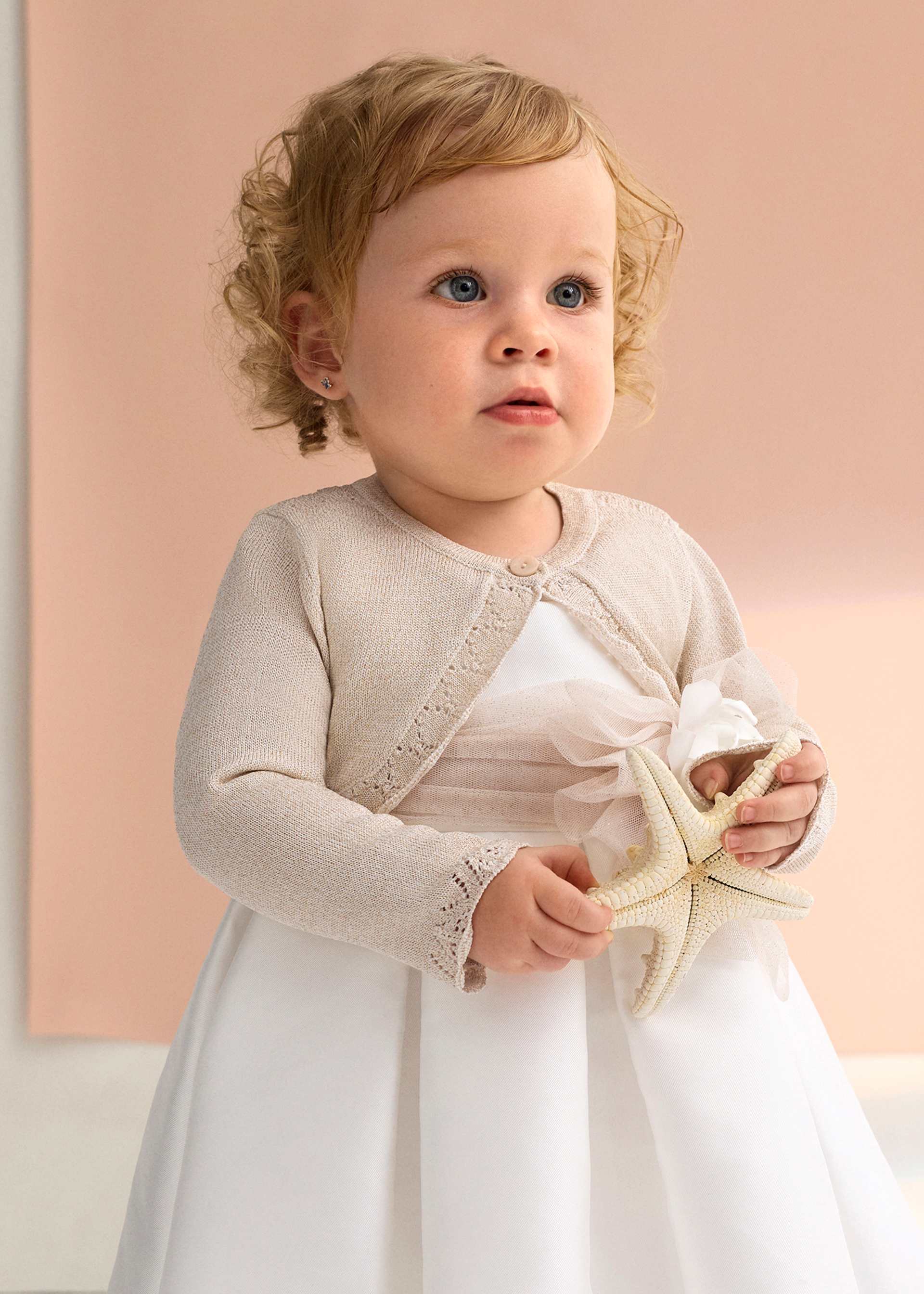 Baby's knitted bolero