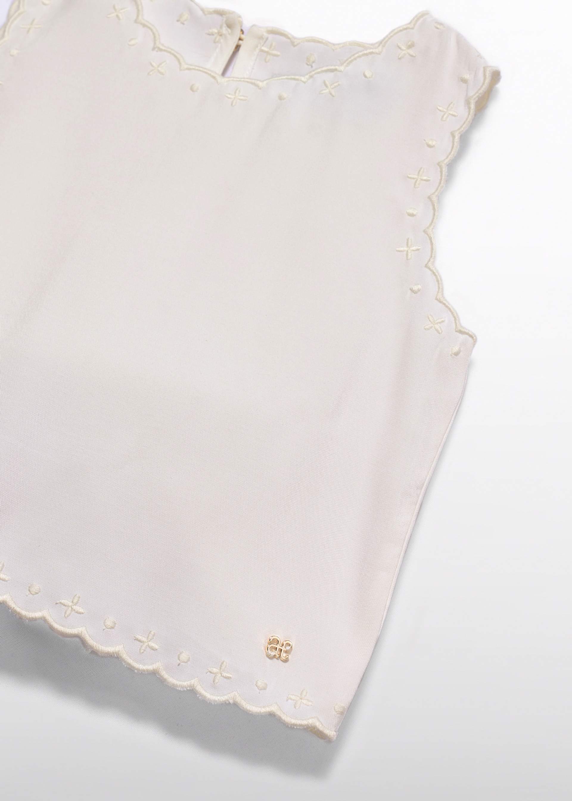 Girl Embroidered Top