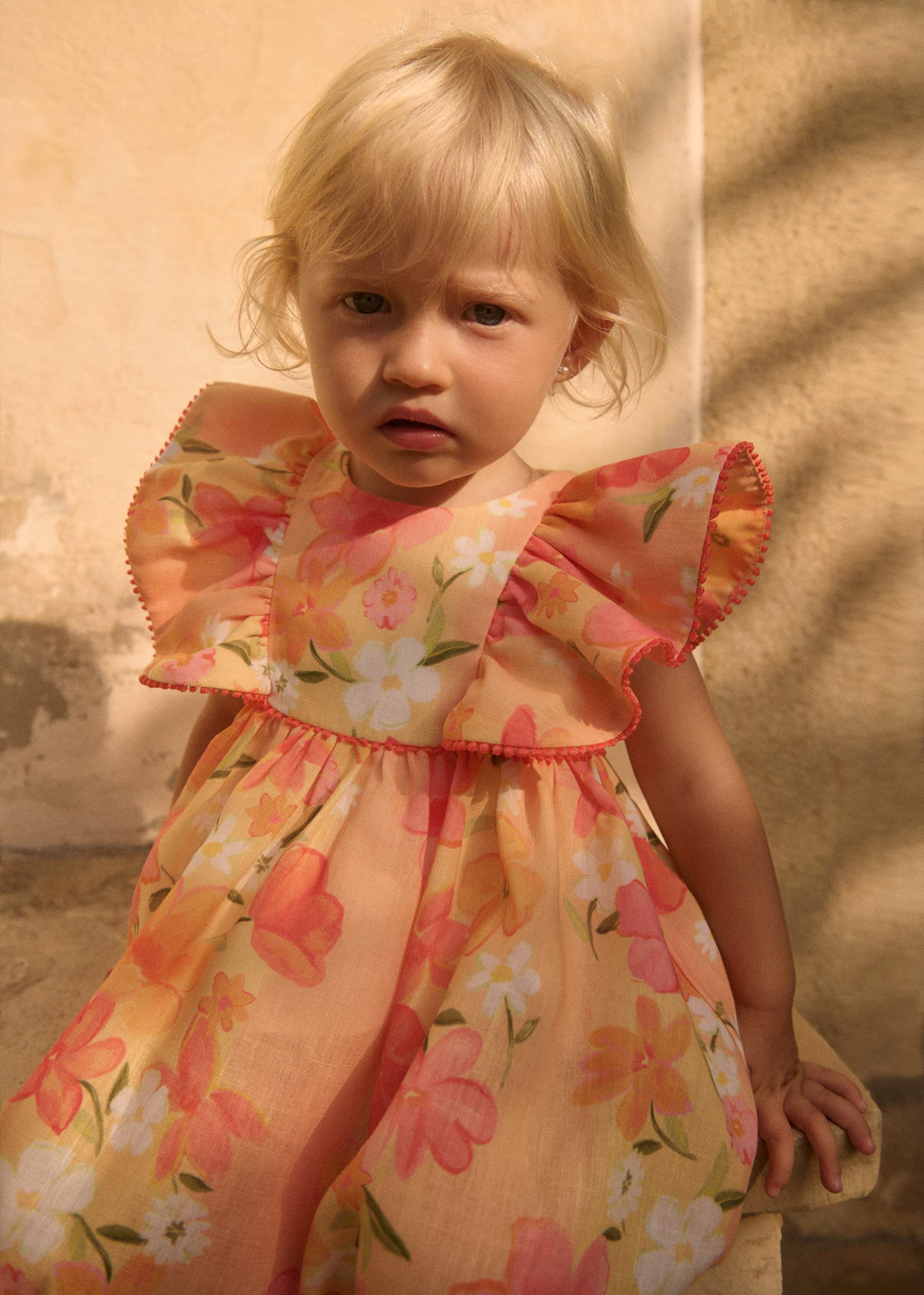 Baby Printed Chiffon Dress