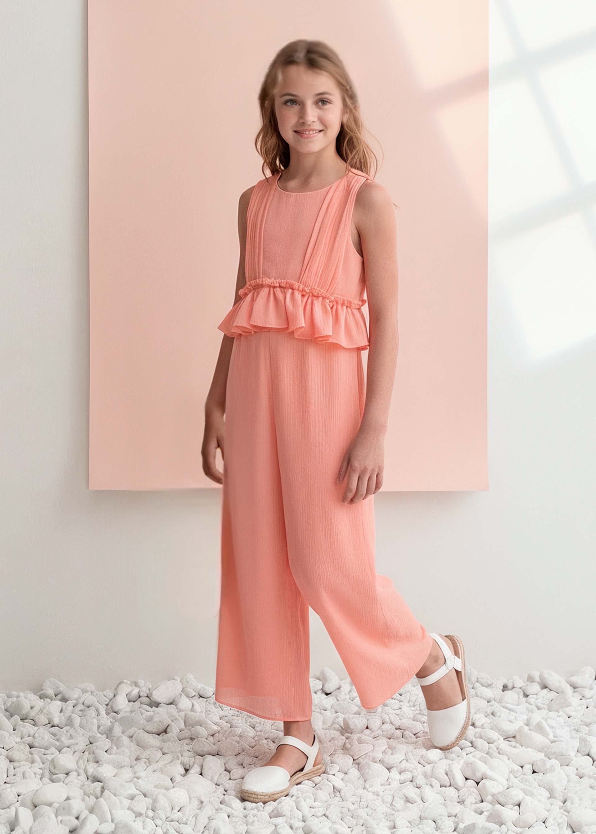 Girl Bambula Chiffon Jumpsuit