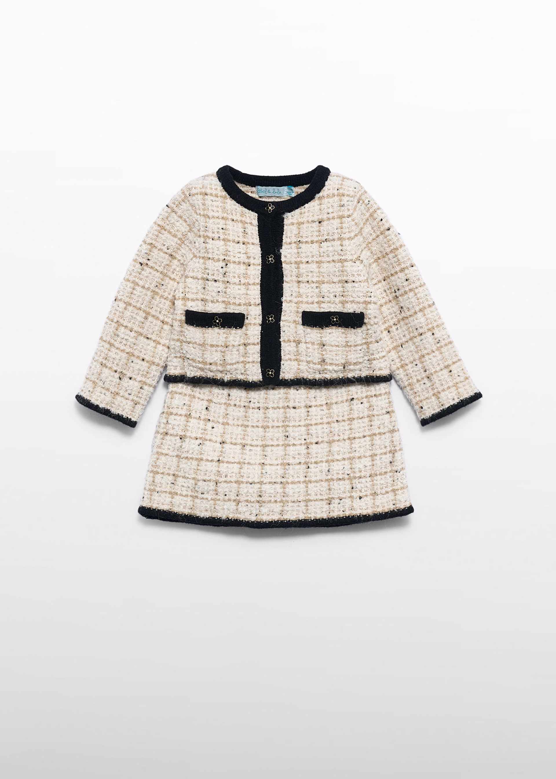 Ensemble jupe en tricot bébé fille