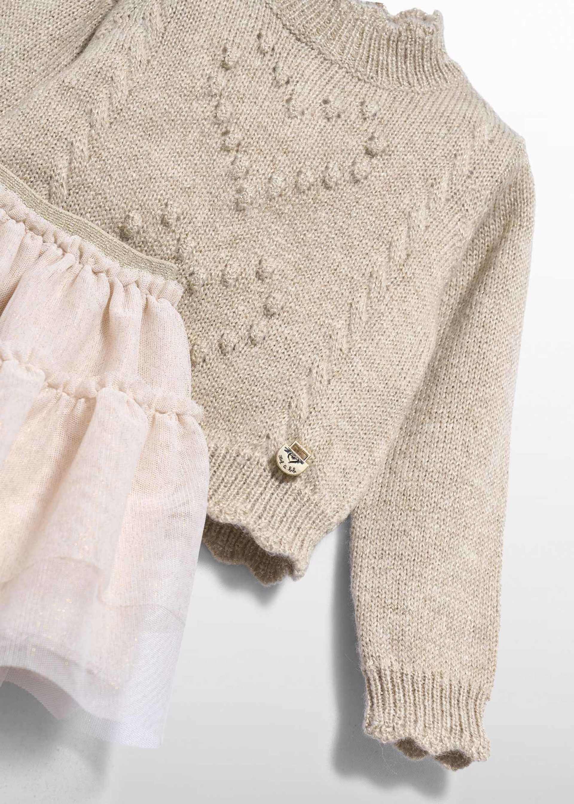 Ensemble jupe en tulle bébé fille