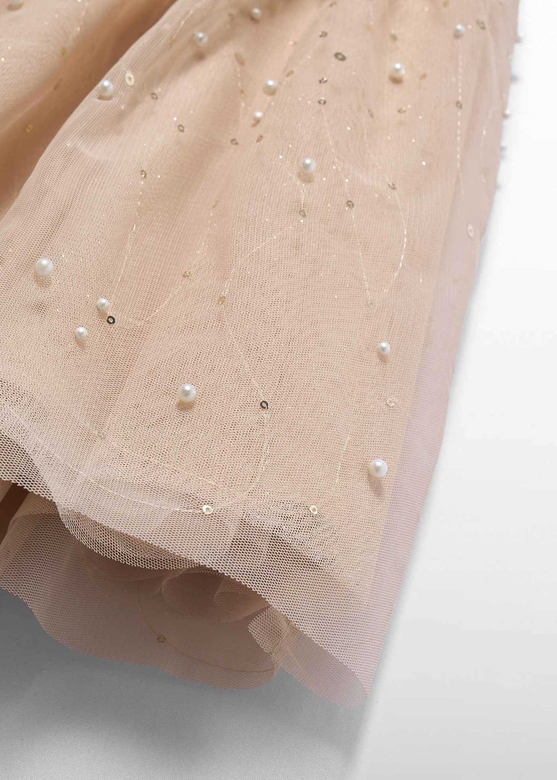 Jupe midi à perles fille