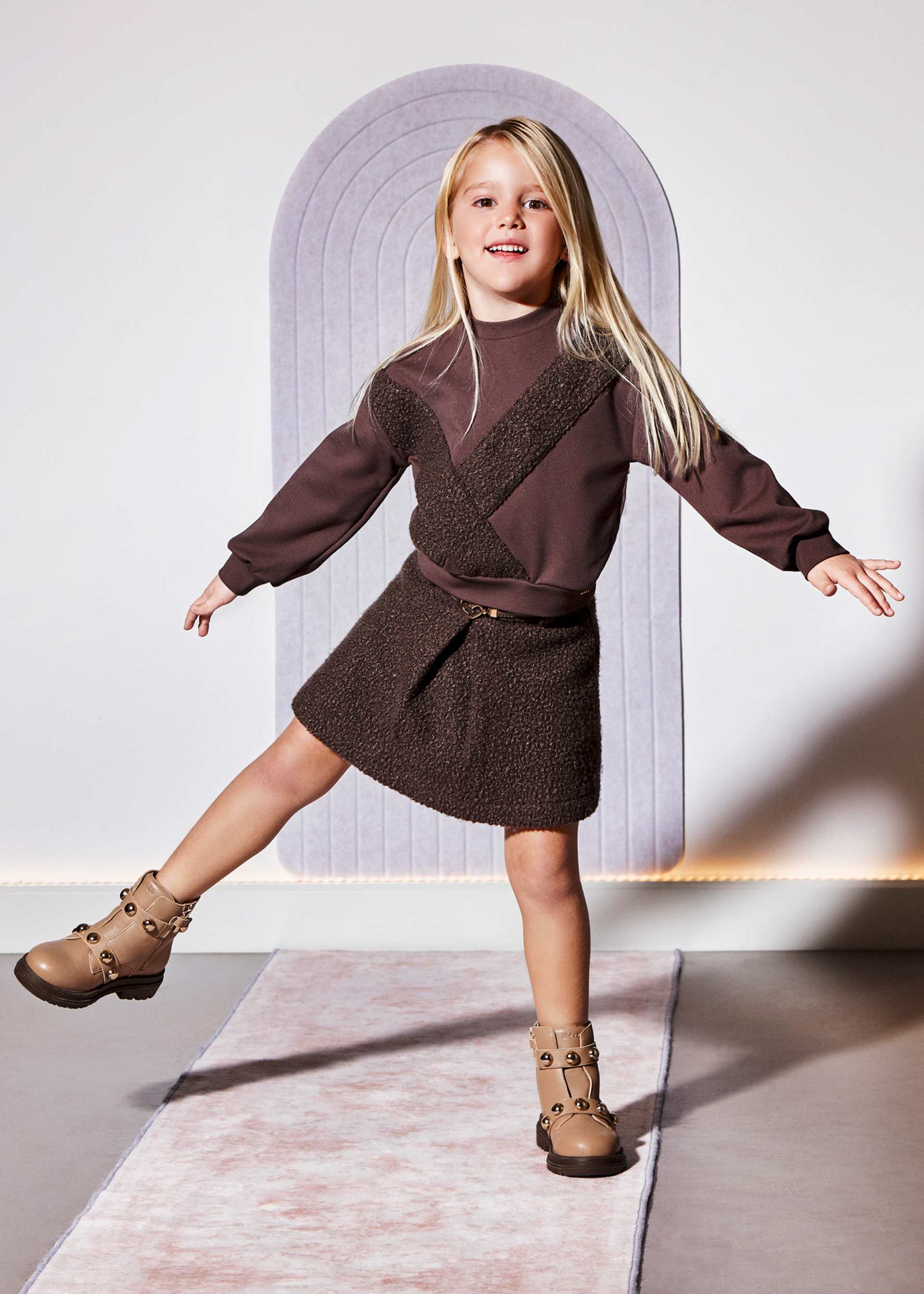 Gonna teddy bambina