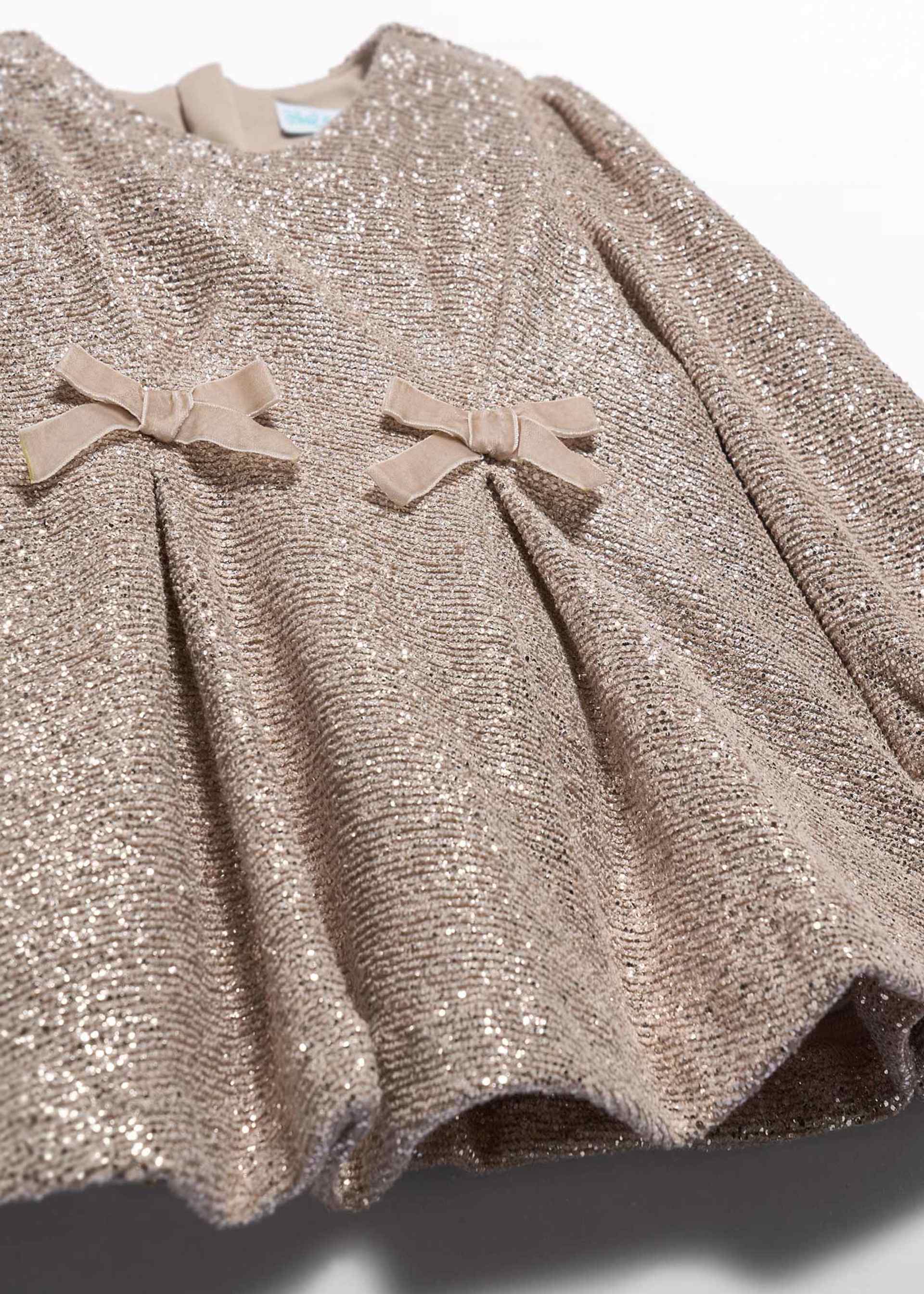 Shiny dress for baby girls