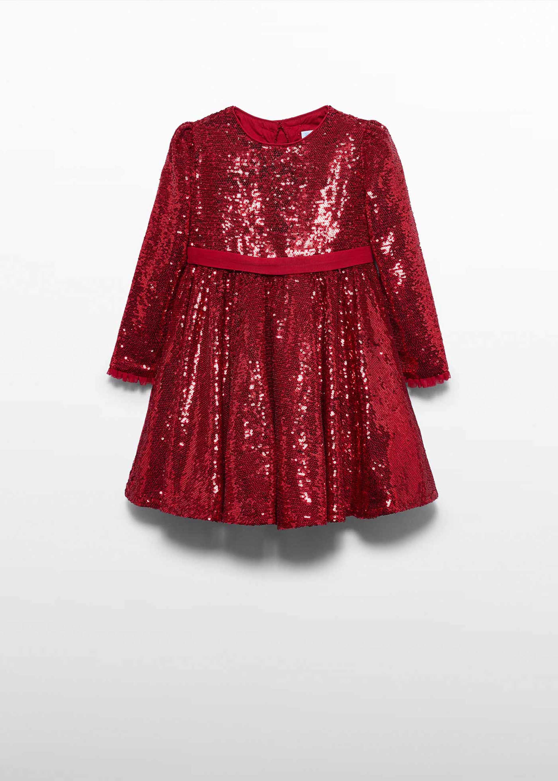 Vestido lentejoulas menina