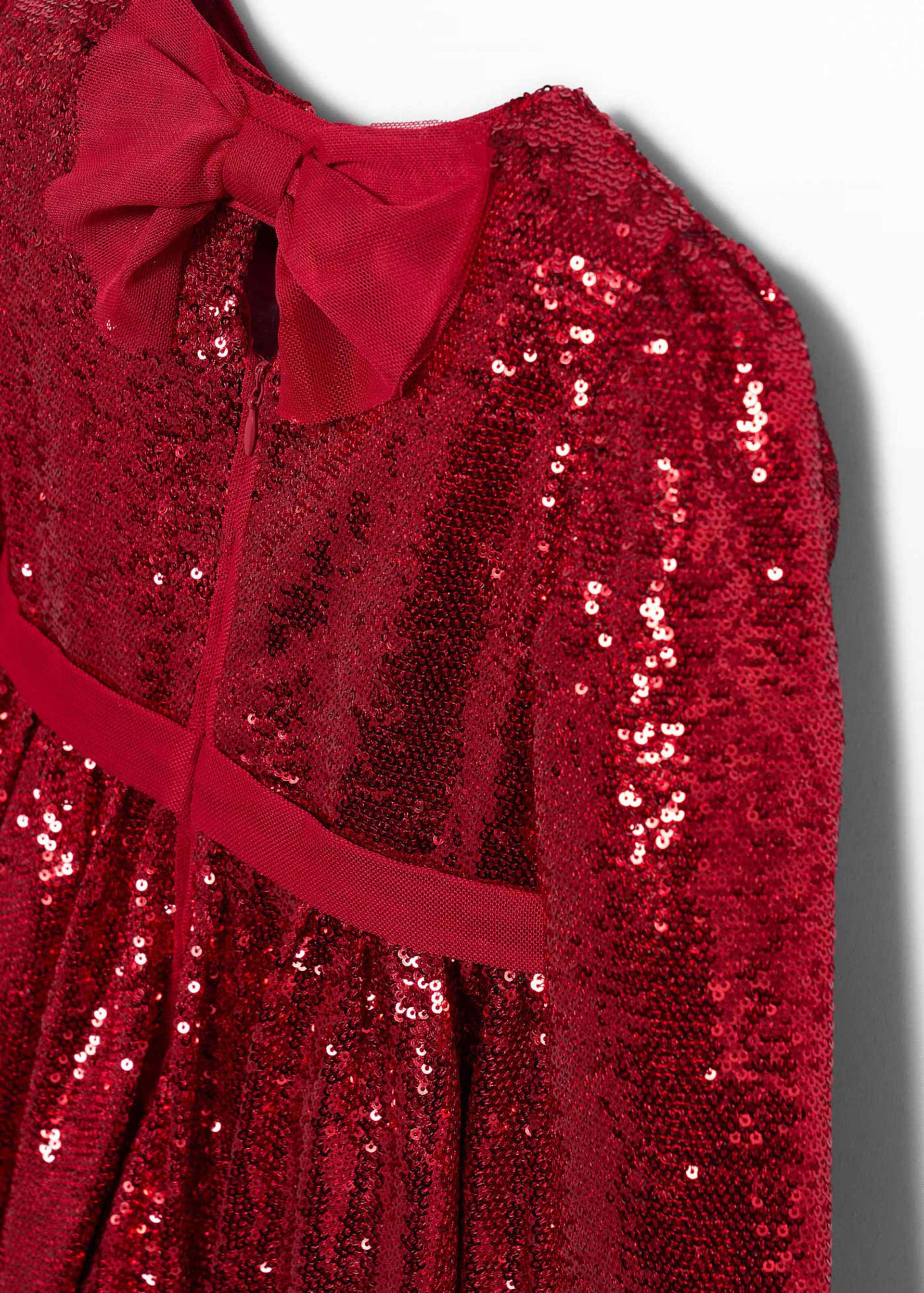 Girls' sequinned dress