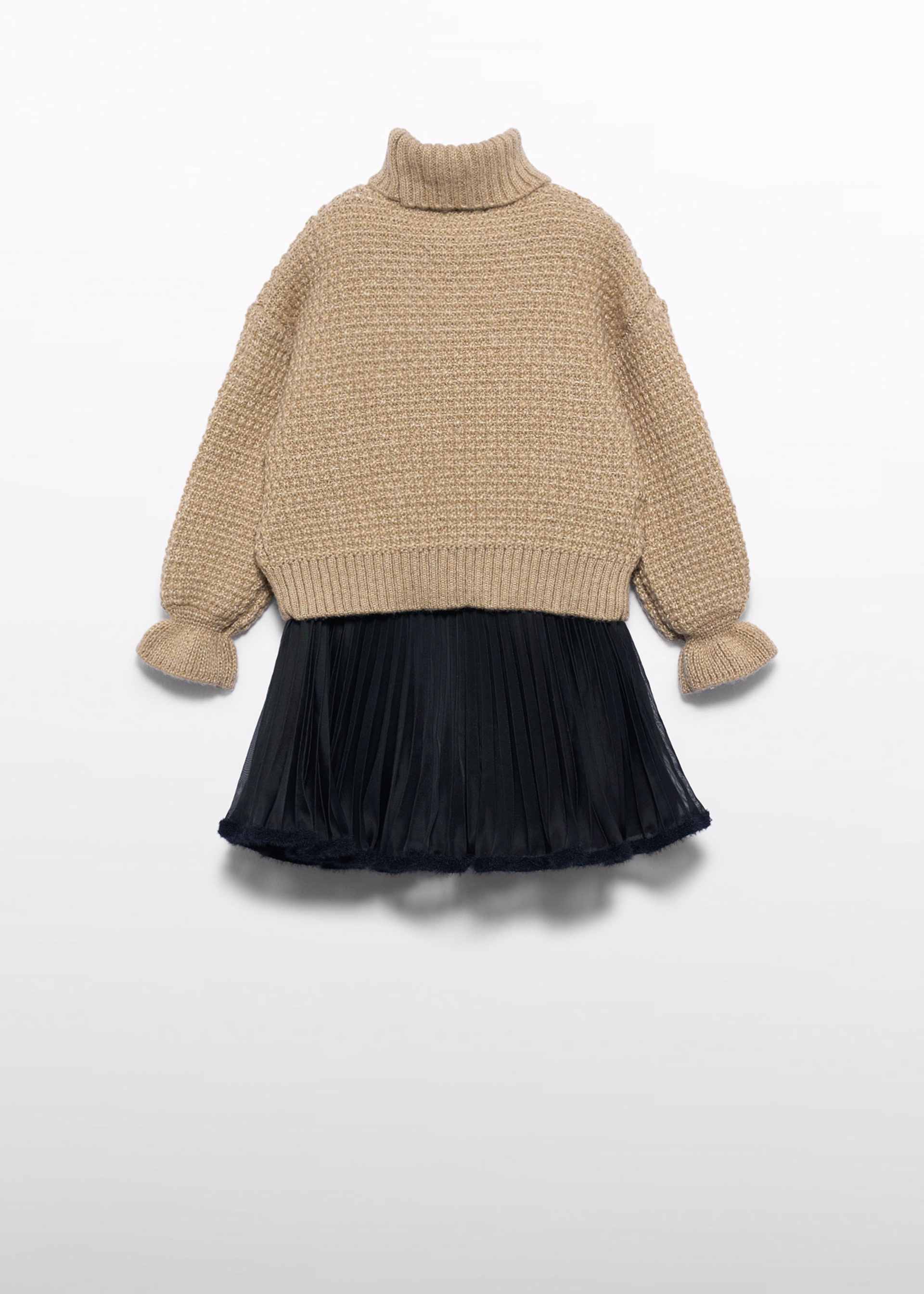 Set fusta din tricot fetita