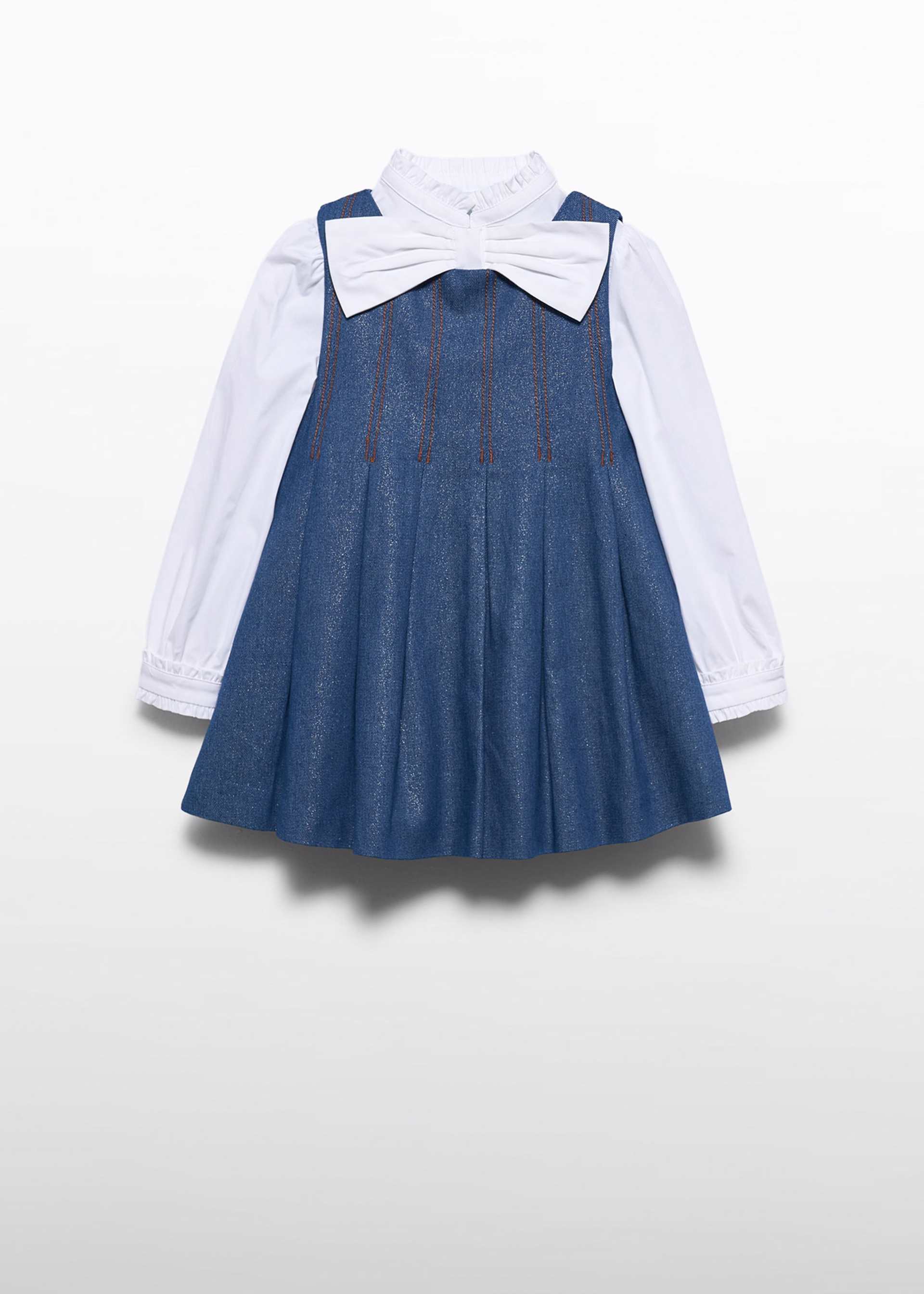 Set tip pichi denim fetita