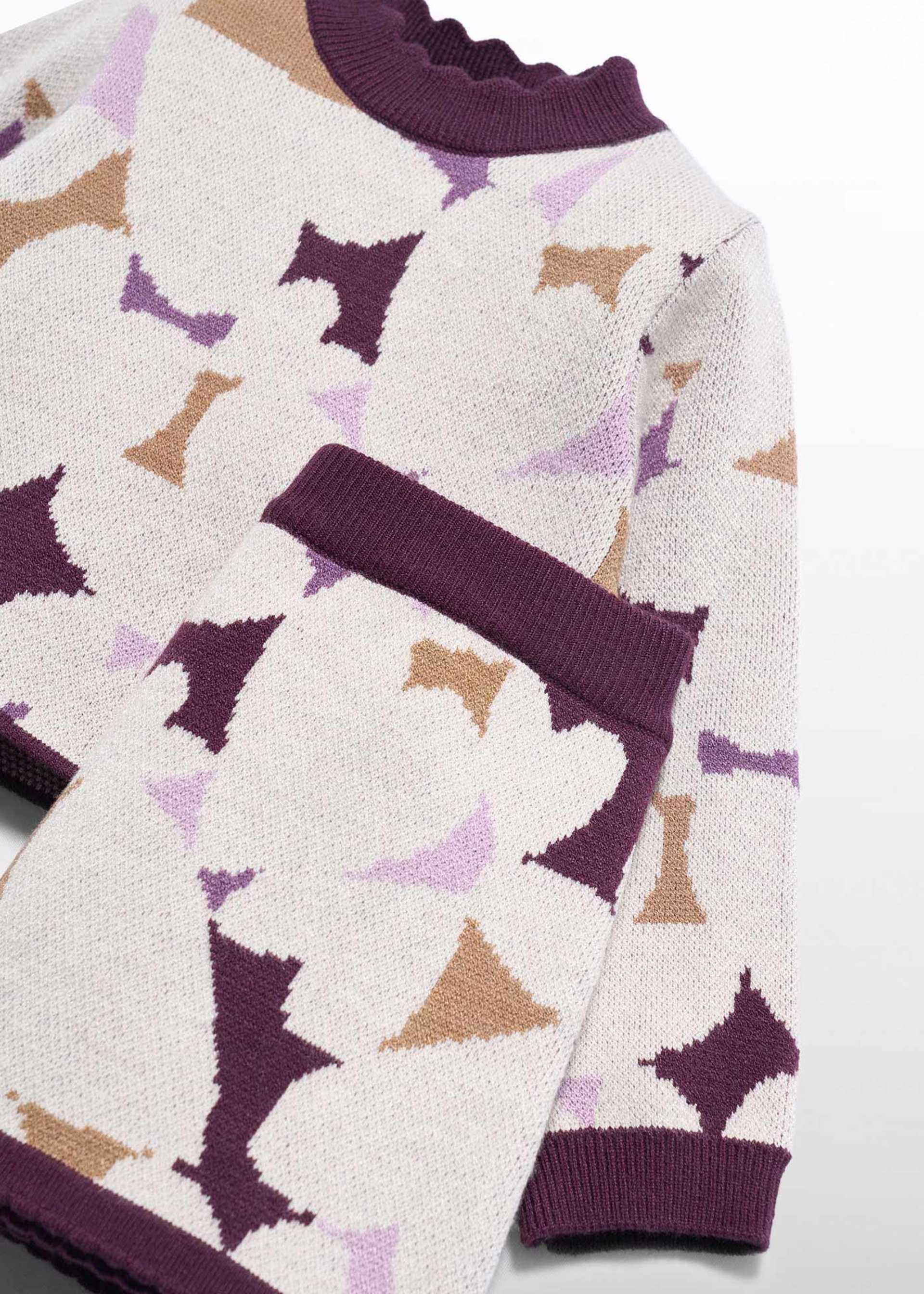 Ensemble jupe en tricot bébé fille