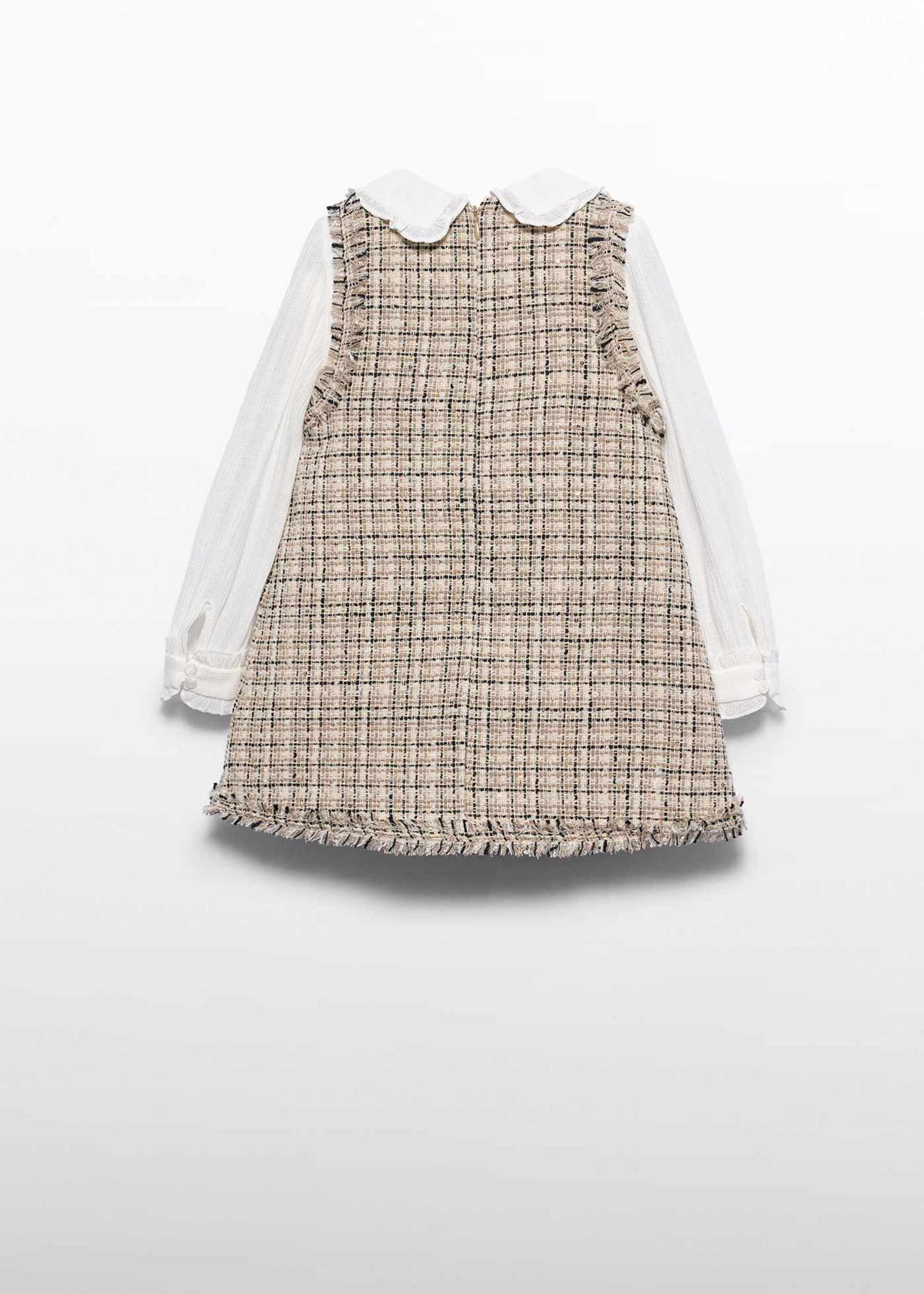 Vestido pichi tweed menina