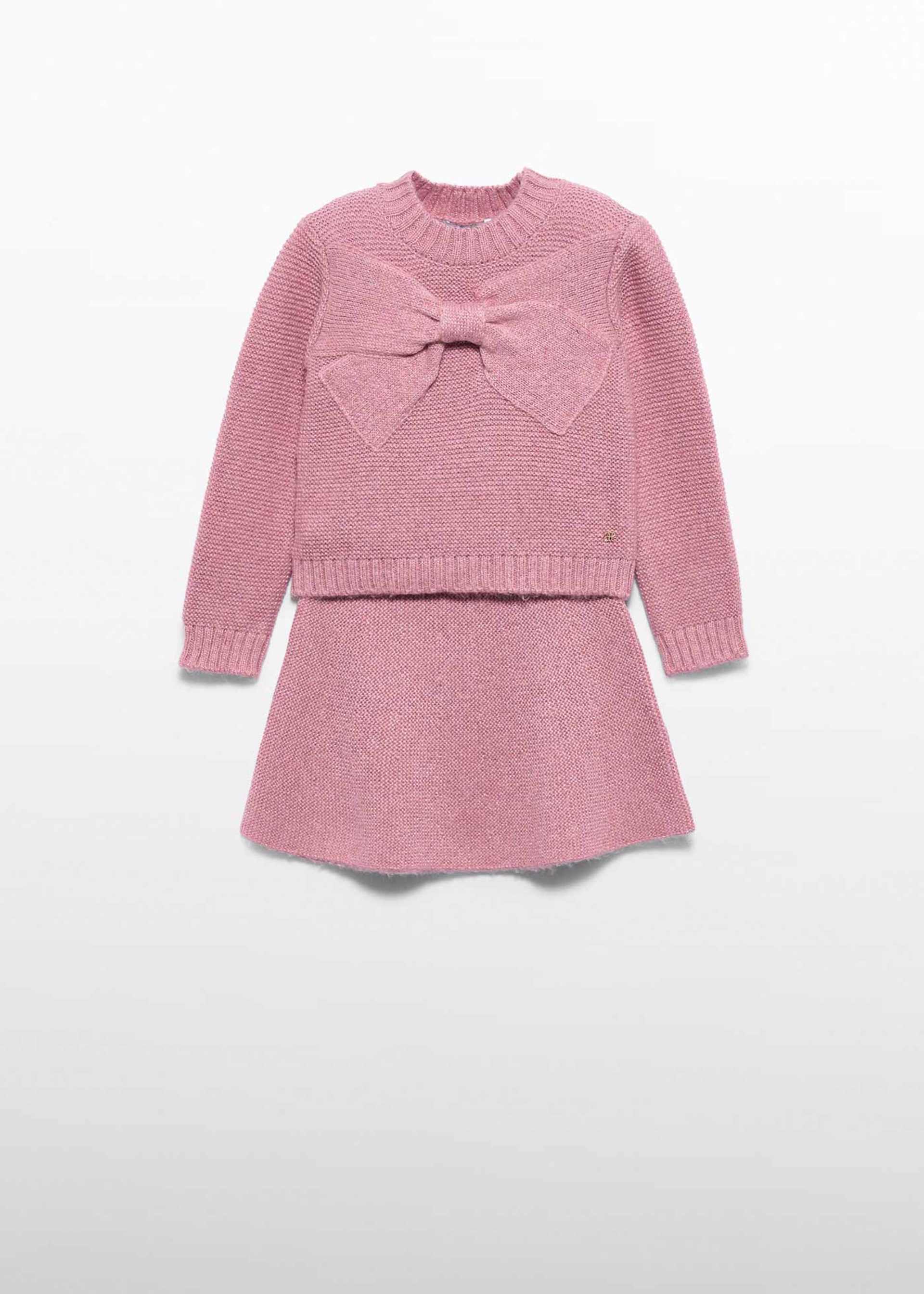Conjunto falda lazada niña