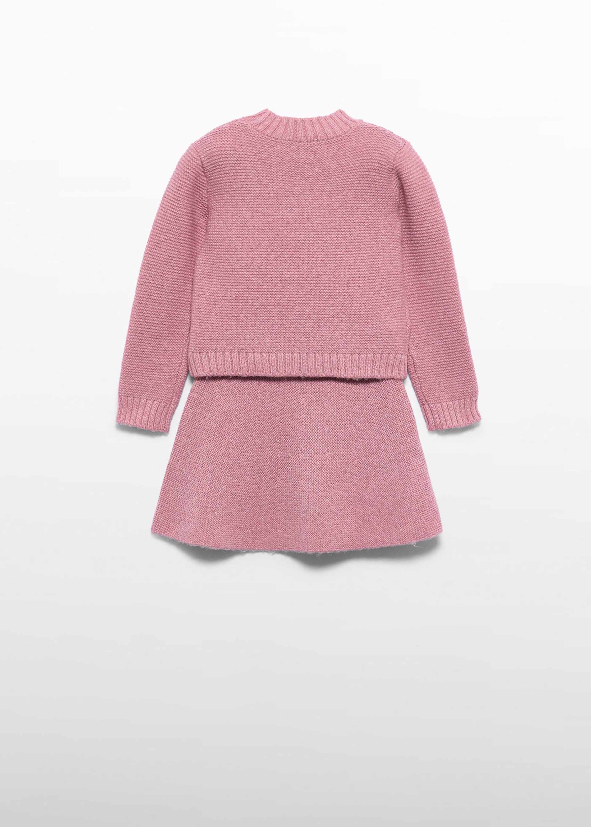 Ensemble jupe à nœud pour fille