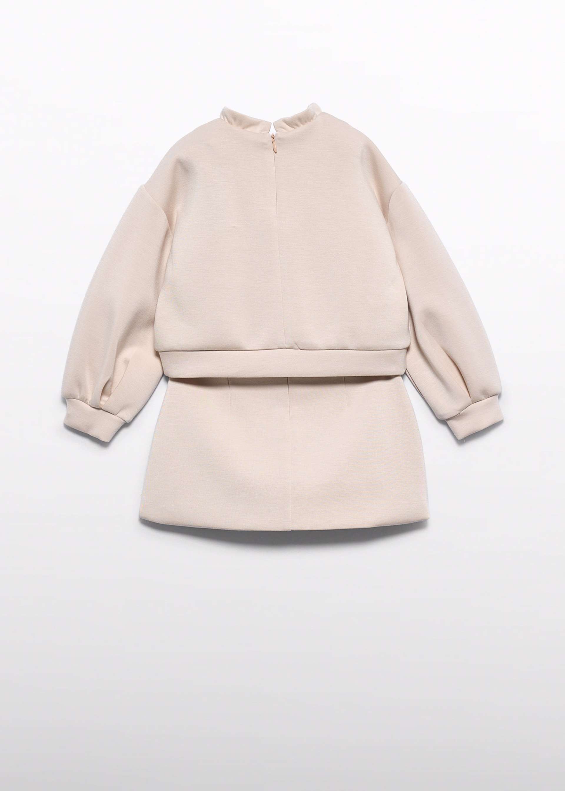 Ensemble jupe en molleton fille