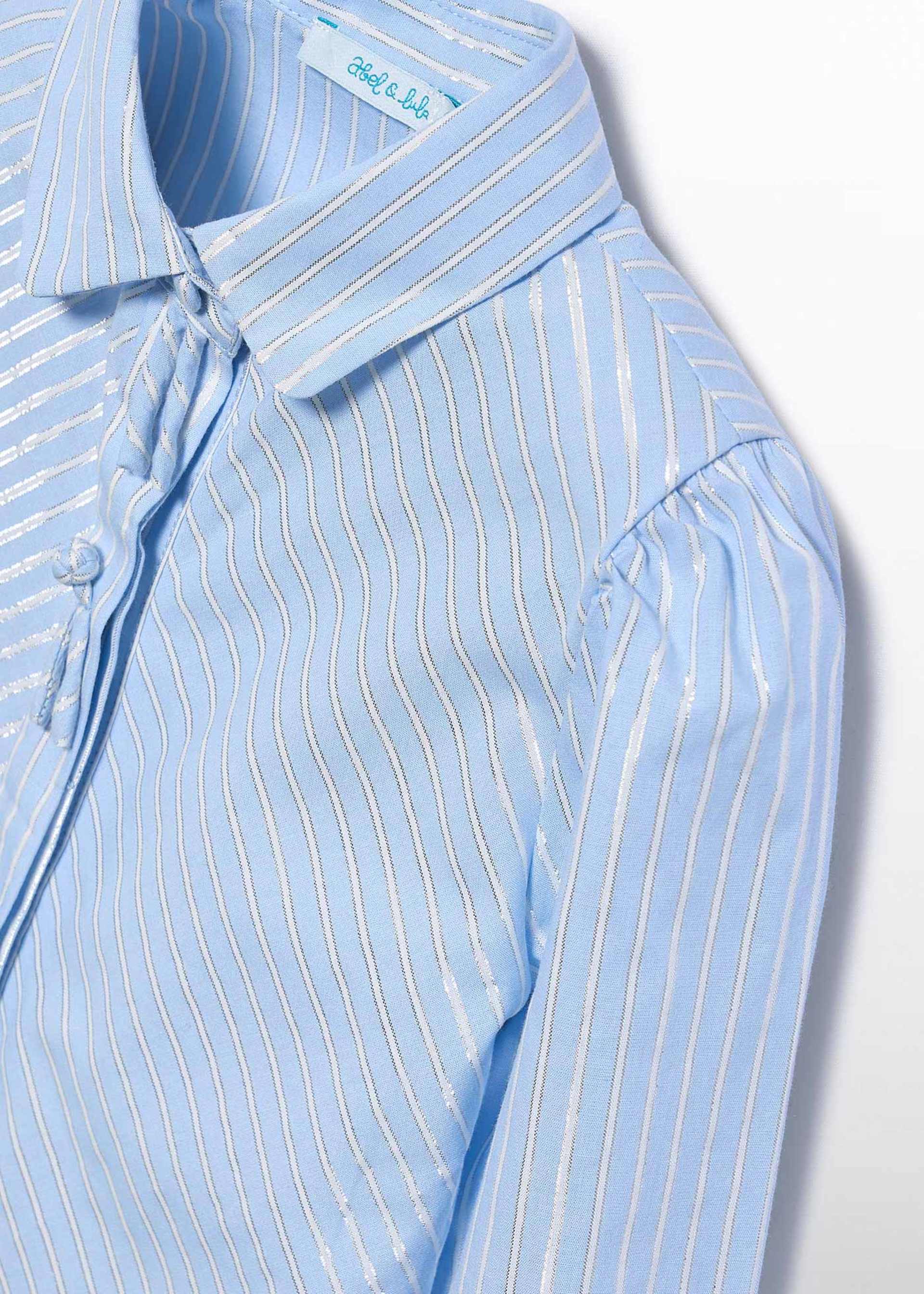 Girl Lurex Stripe Blouse