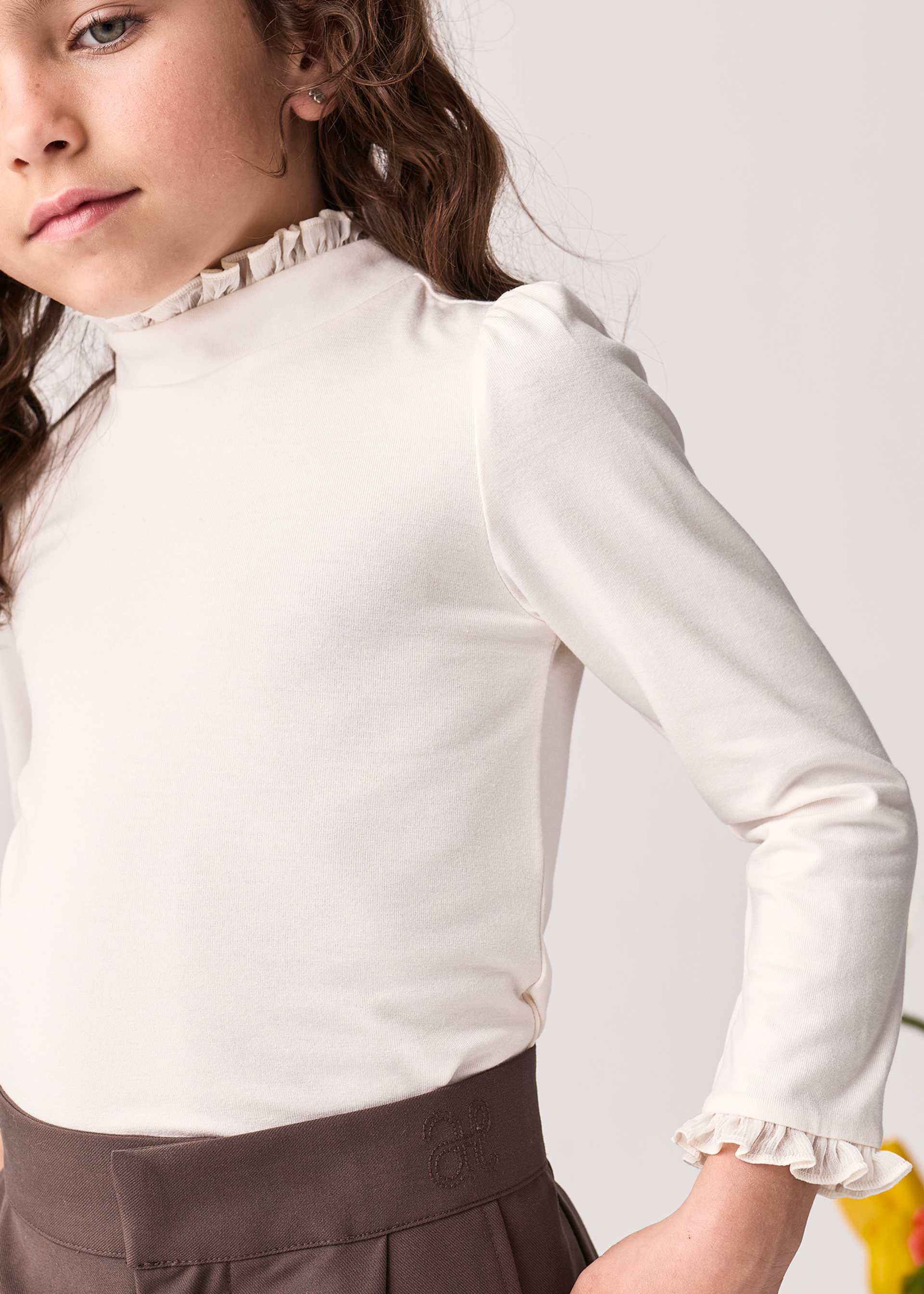Bluza cu semiguler fetita