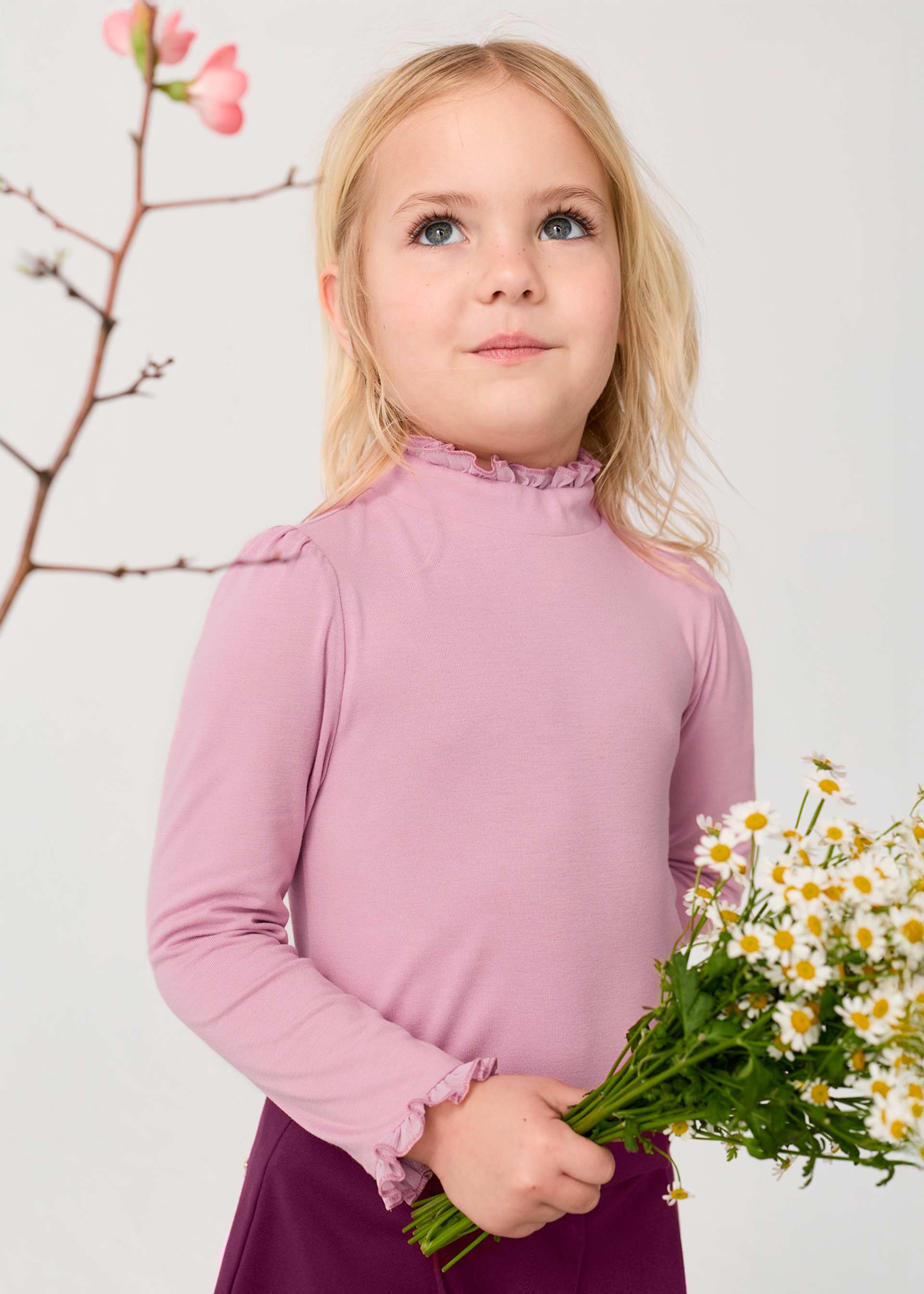 Bluza cu semiguler fetita
