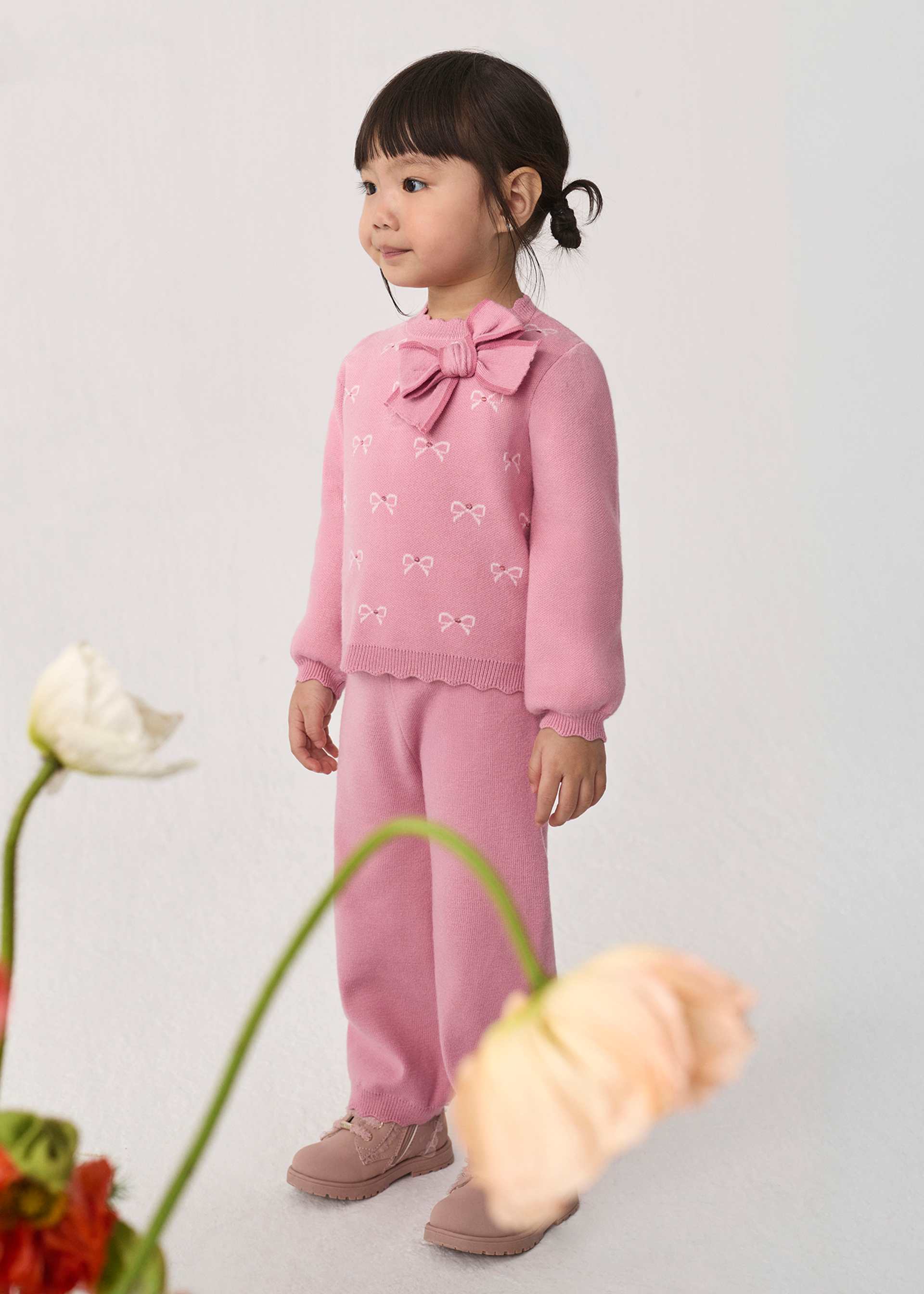 Completo pantalone maglia neonata