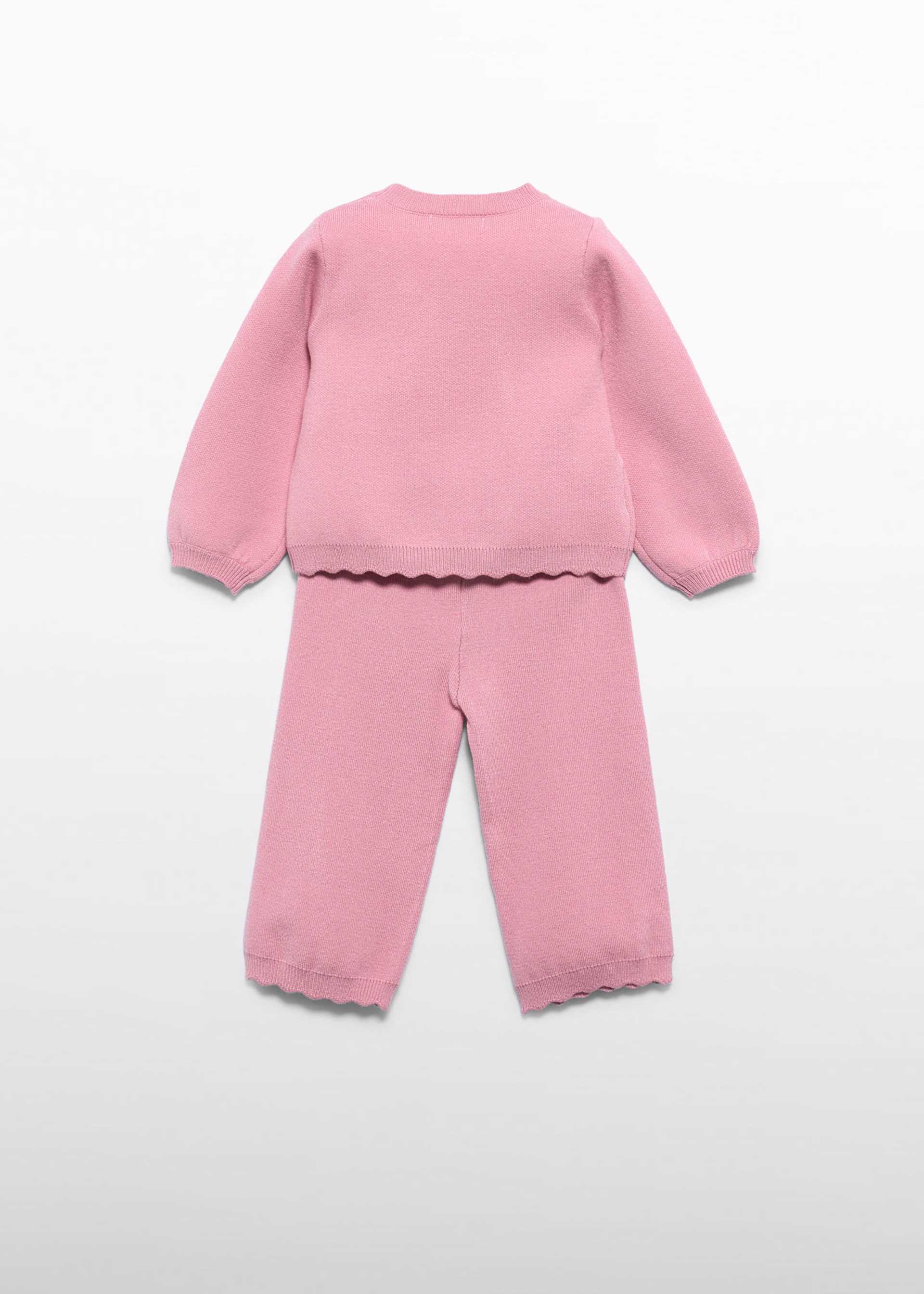 Baby Girl Knit Pants Set