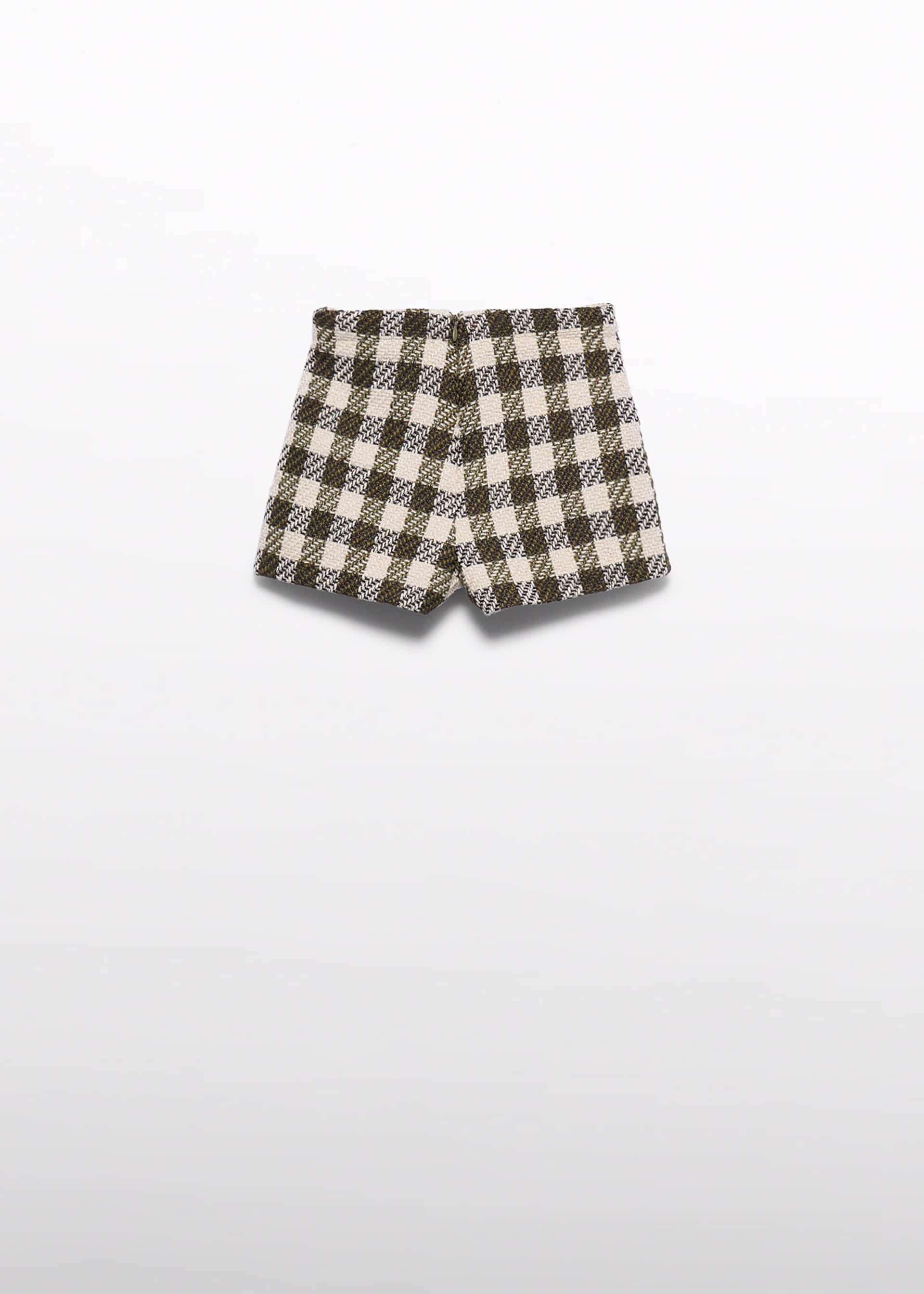 Bermuda à carreaux fille