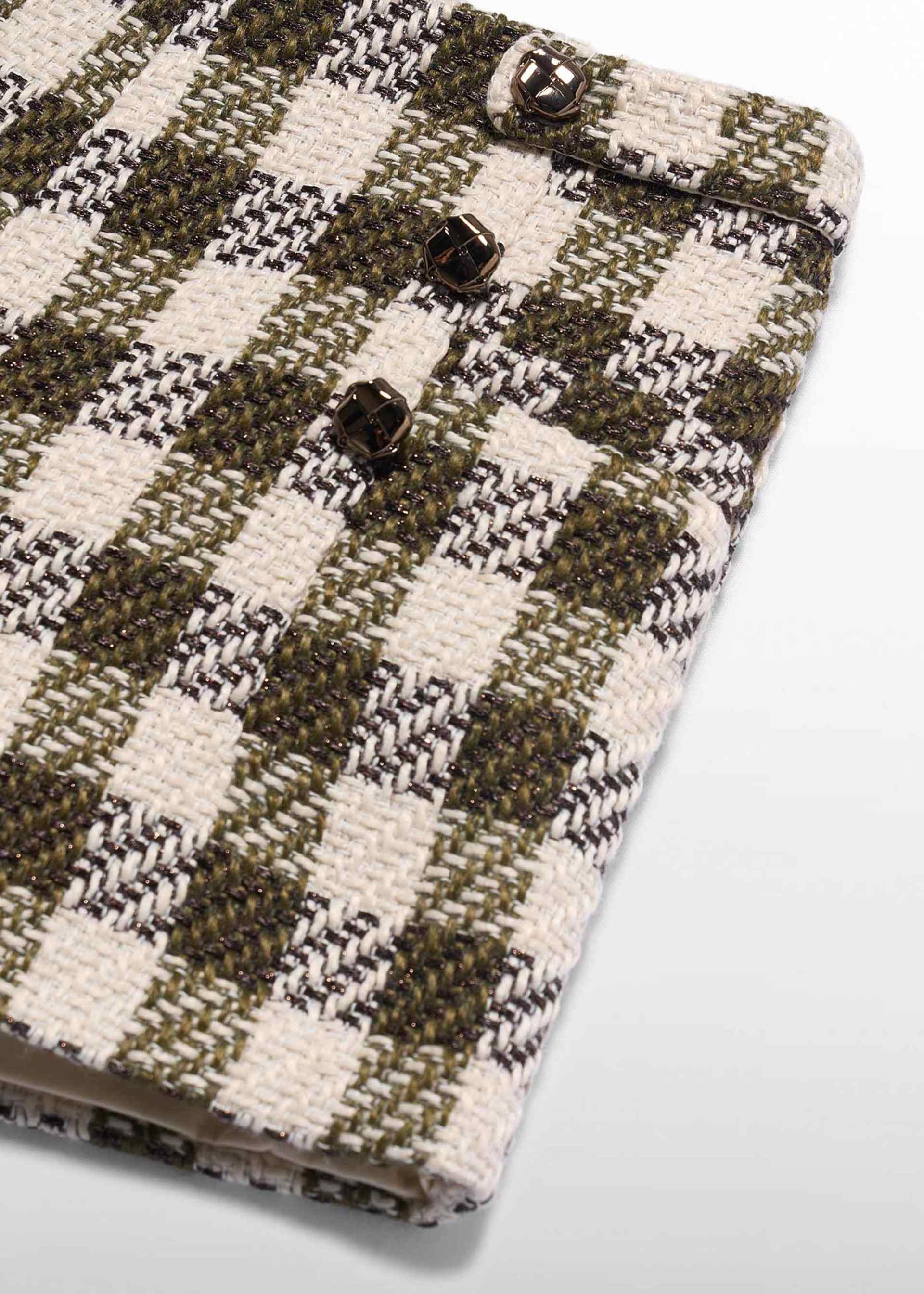 Bermuda à carreaux fille