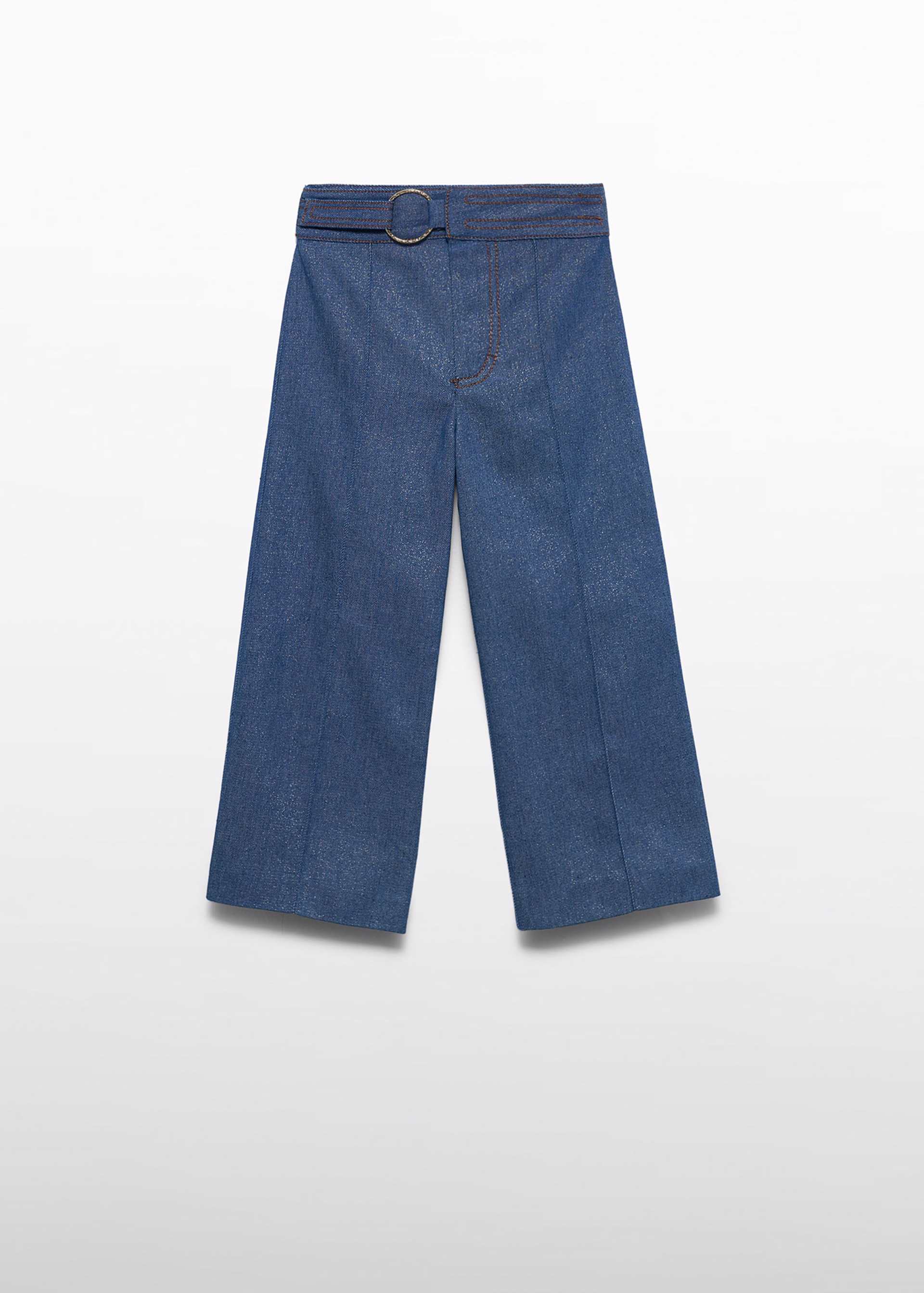 Girl Shimmer Denim Pants