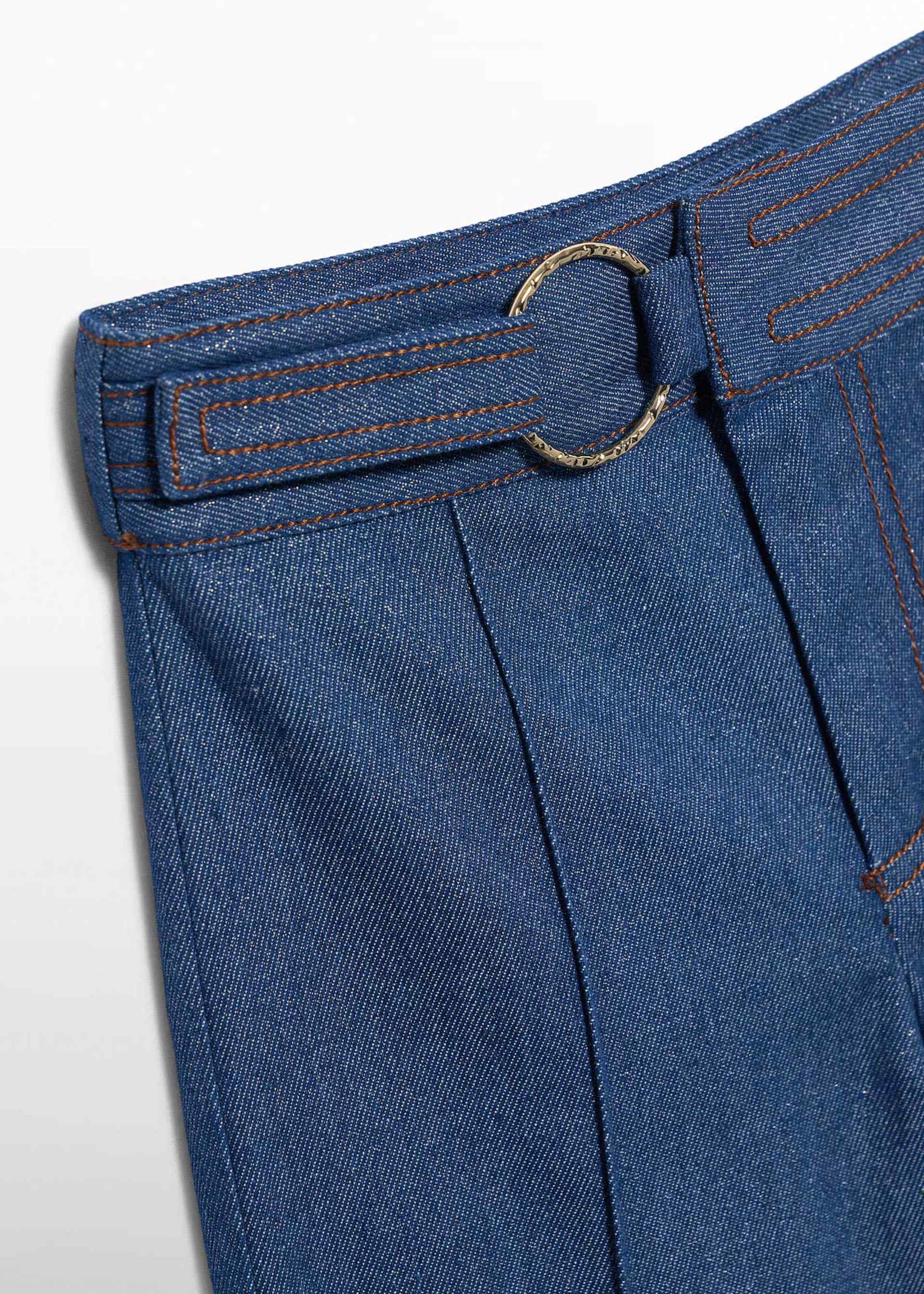Girl Shimmer Denim Pants