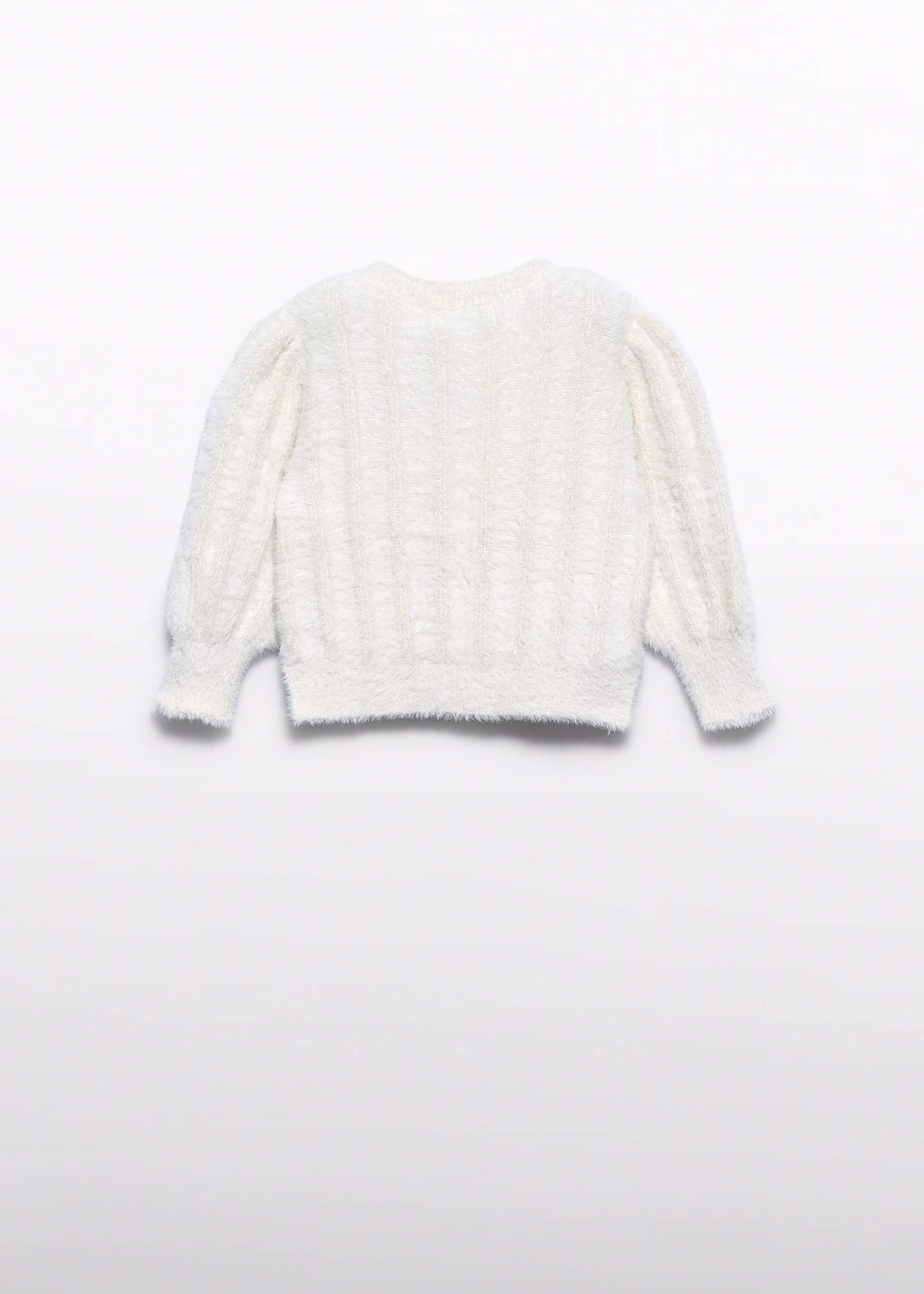 Pull style fourrure bébé fille