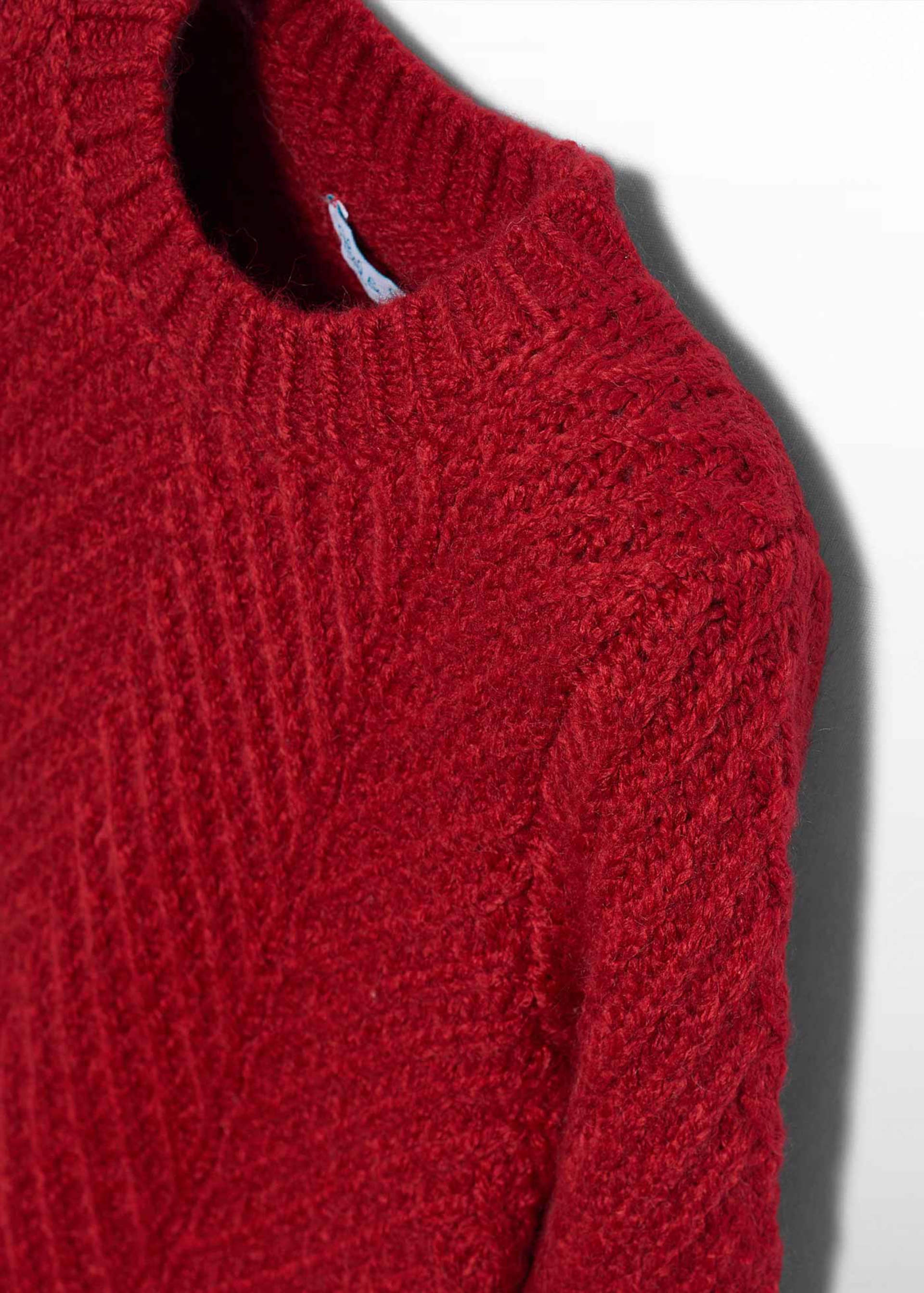 Sweter strukturalny dla dziewczynki