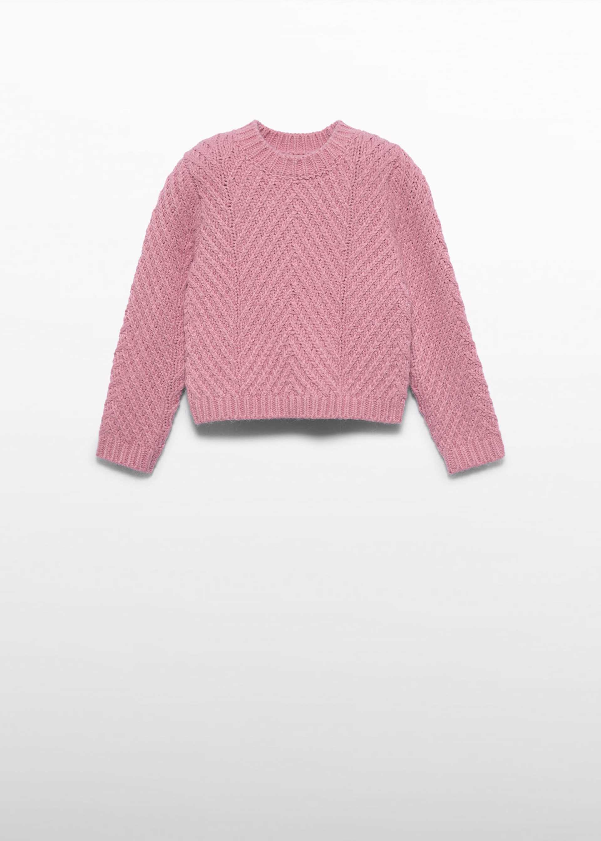 Maglione strutturato bambina