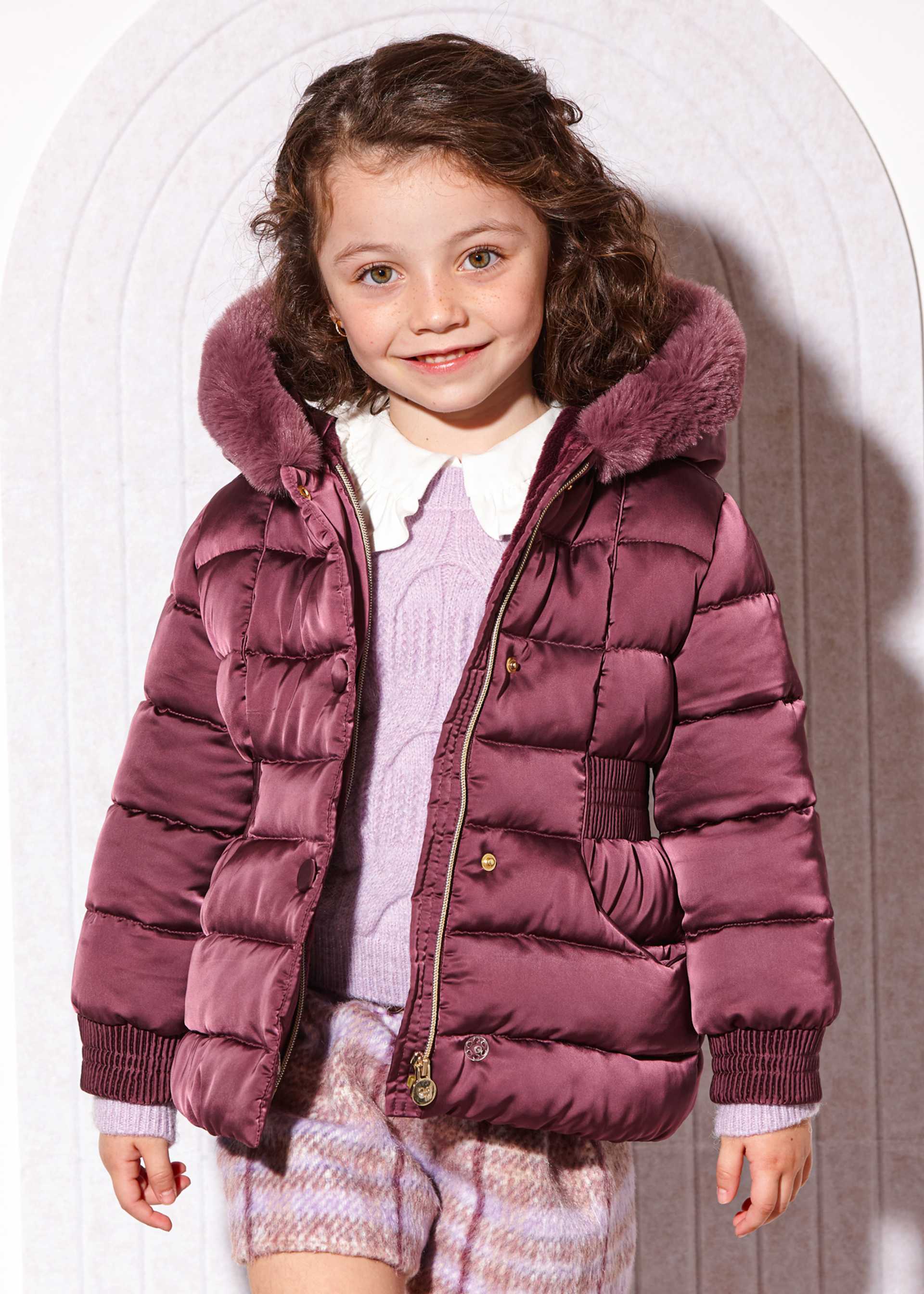 Giaccone corto bambina