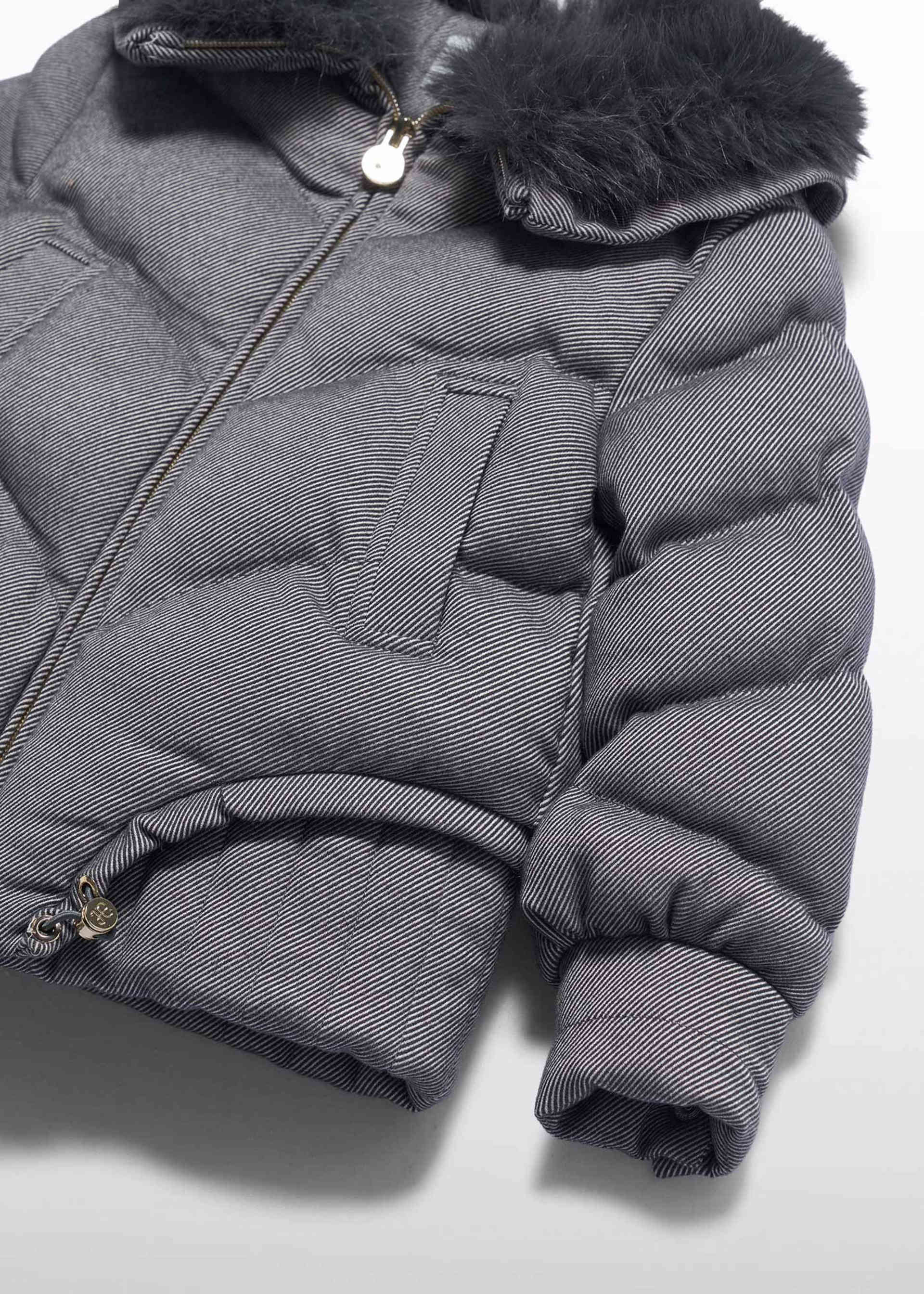 Chaquetón sarga niña