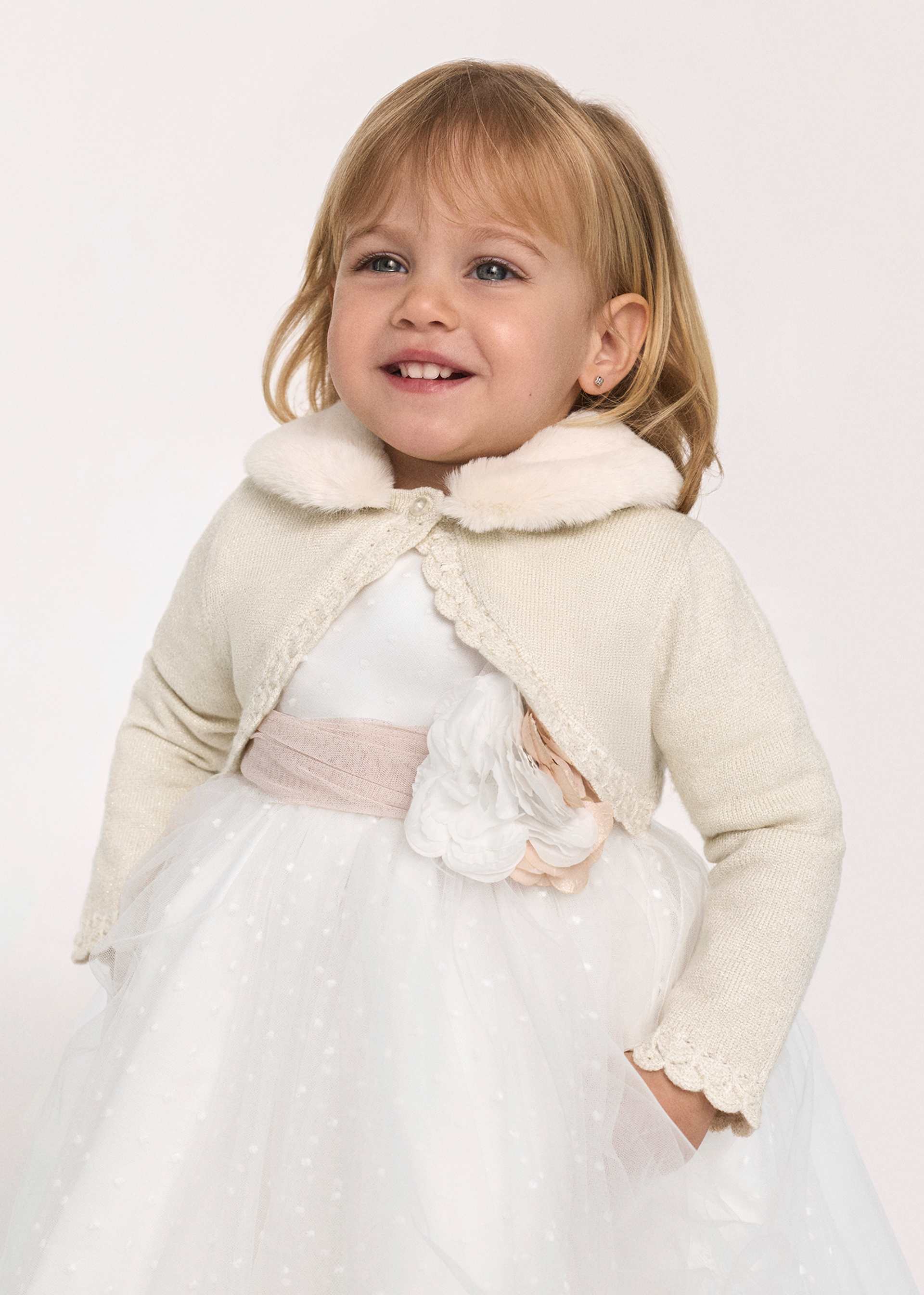 Rebeca tricot bebé niña