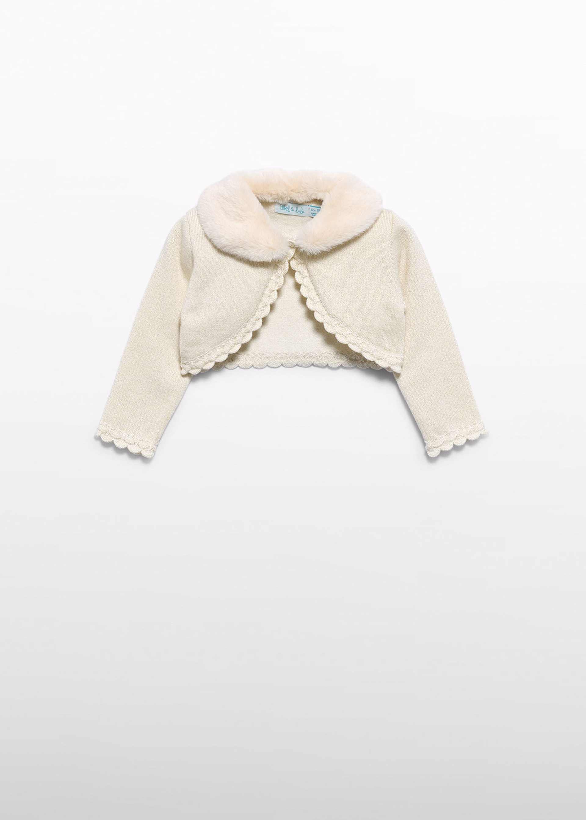 Cardigan tricot bébé fille