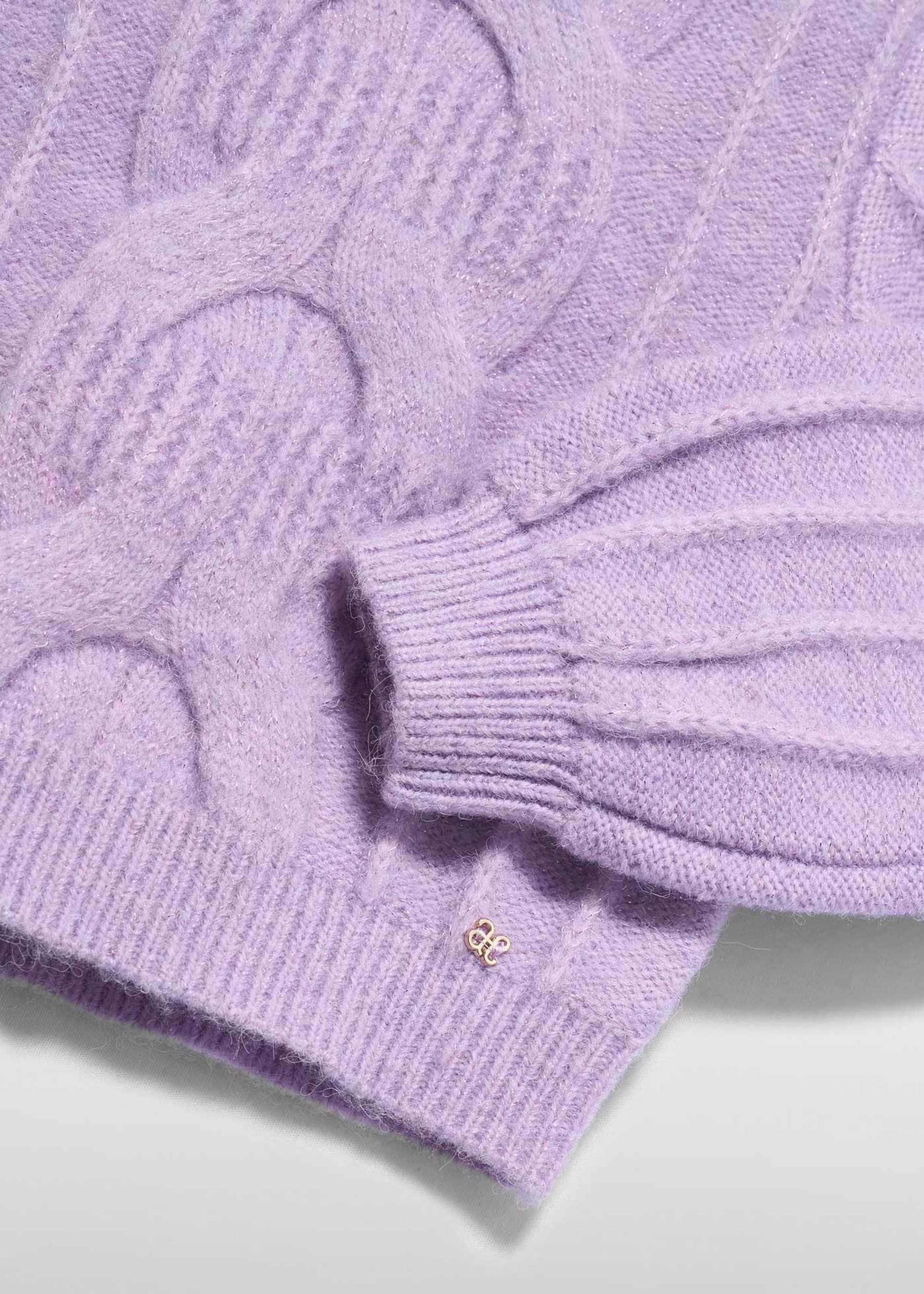 Girl Cable Knit Sweater