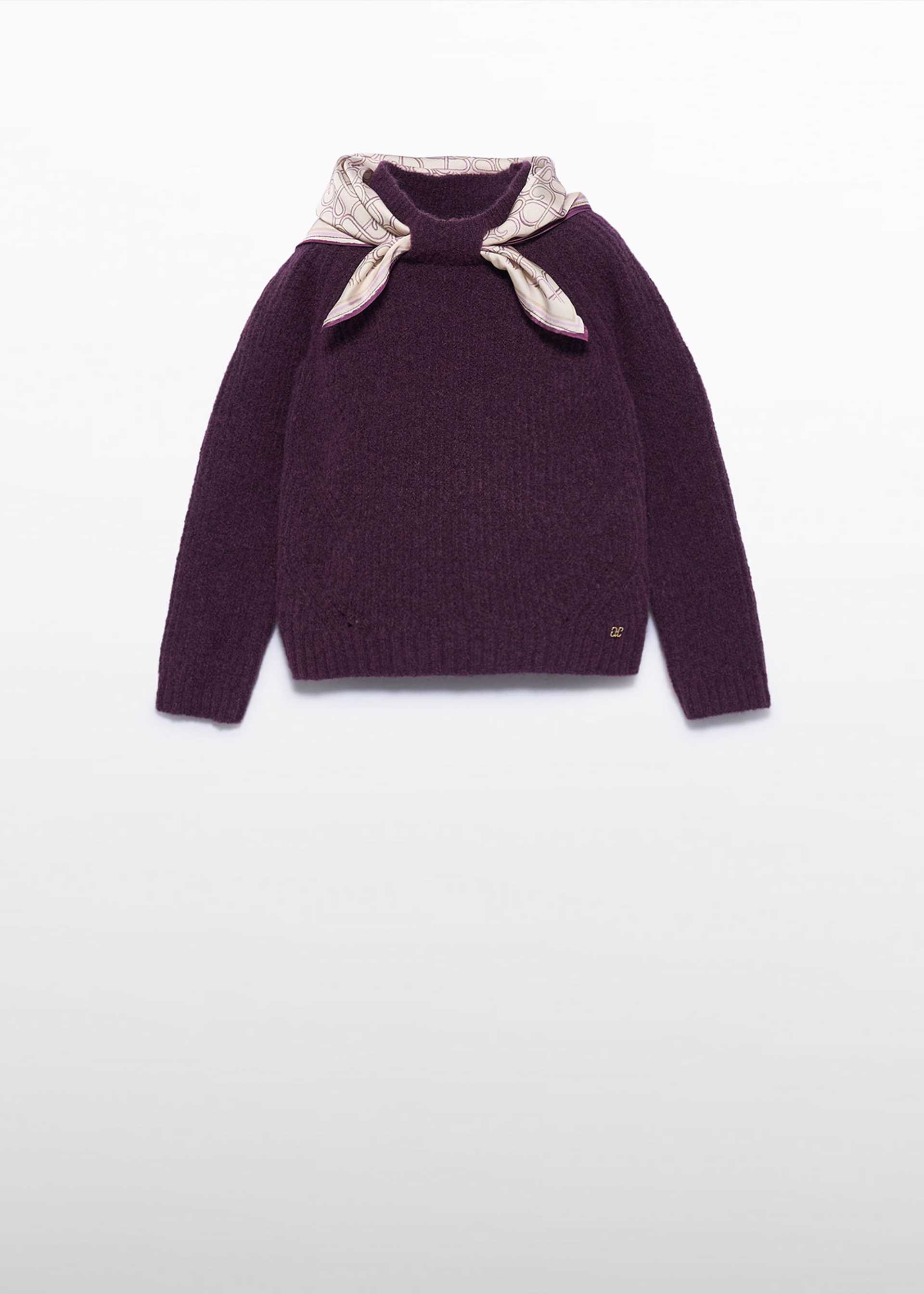 Pull foulard fille