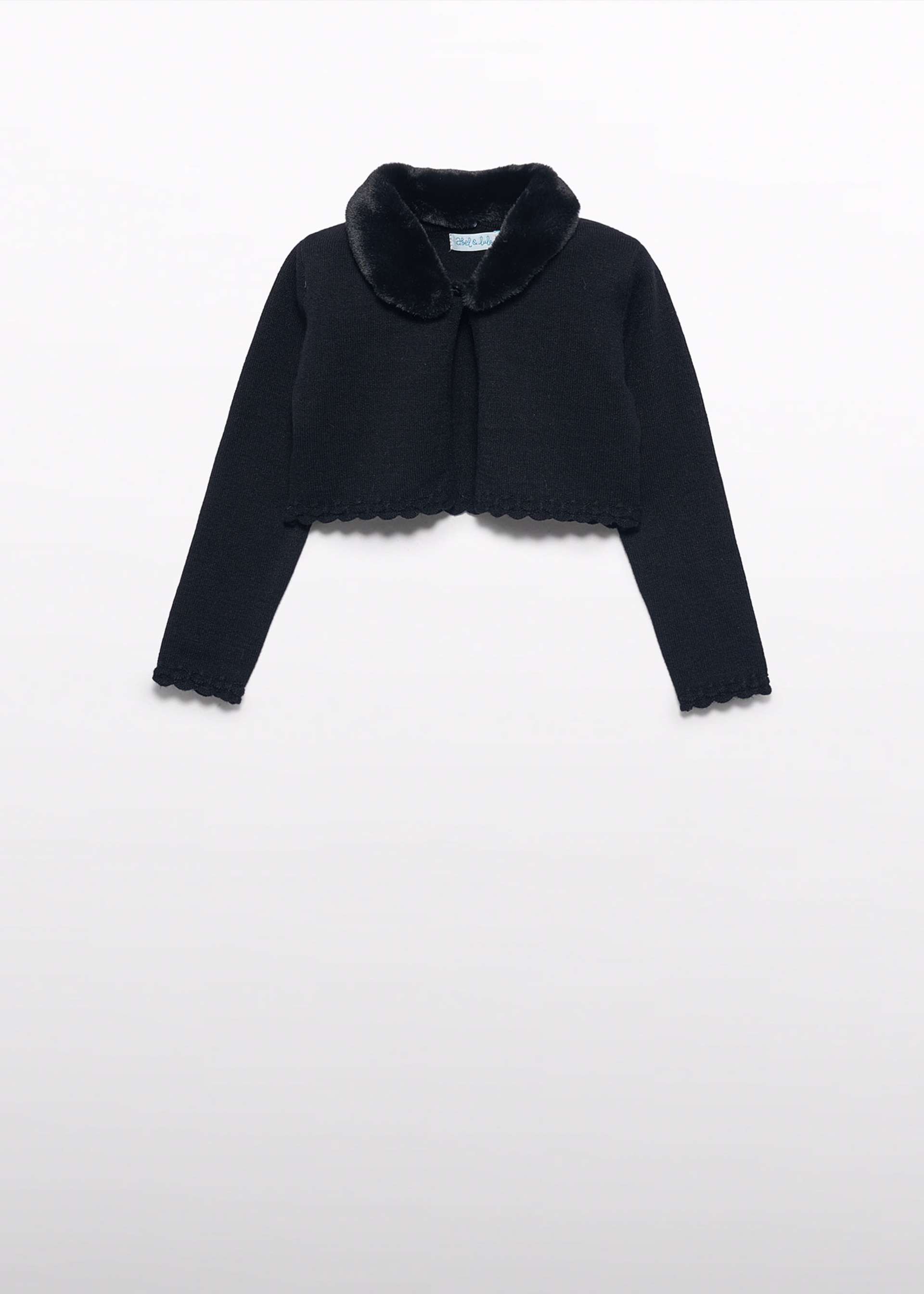 Girls' knitted cardigan