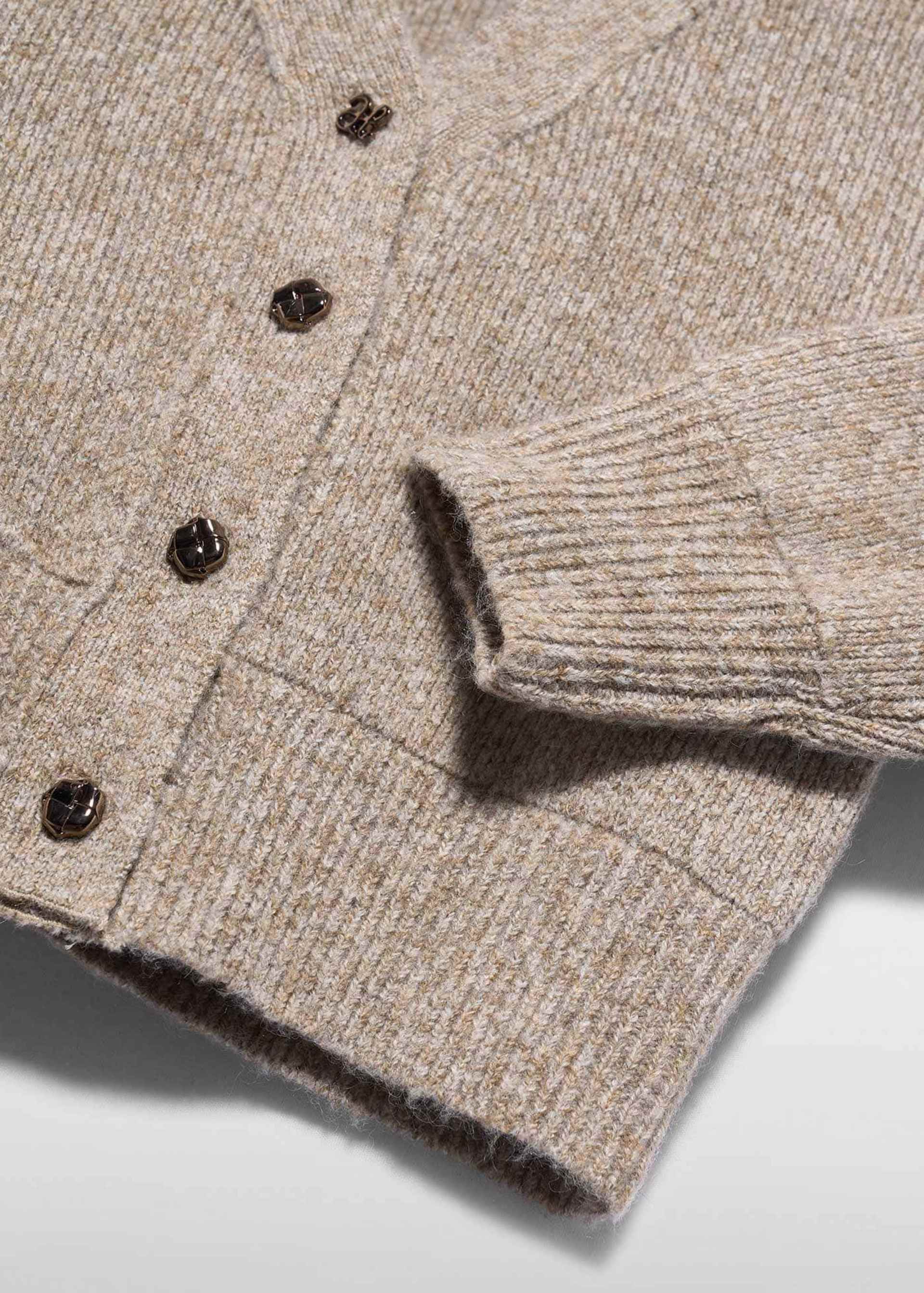 Cardigan oversize bambina