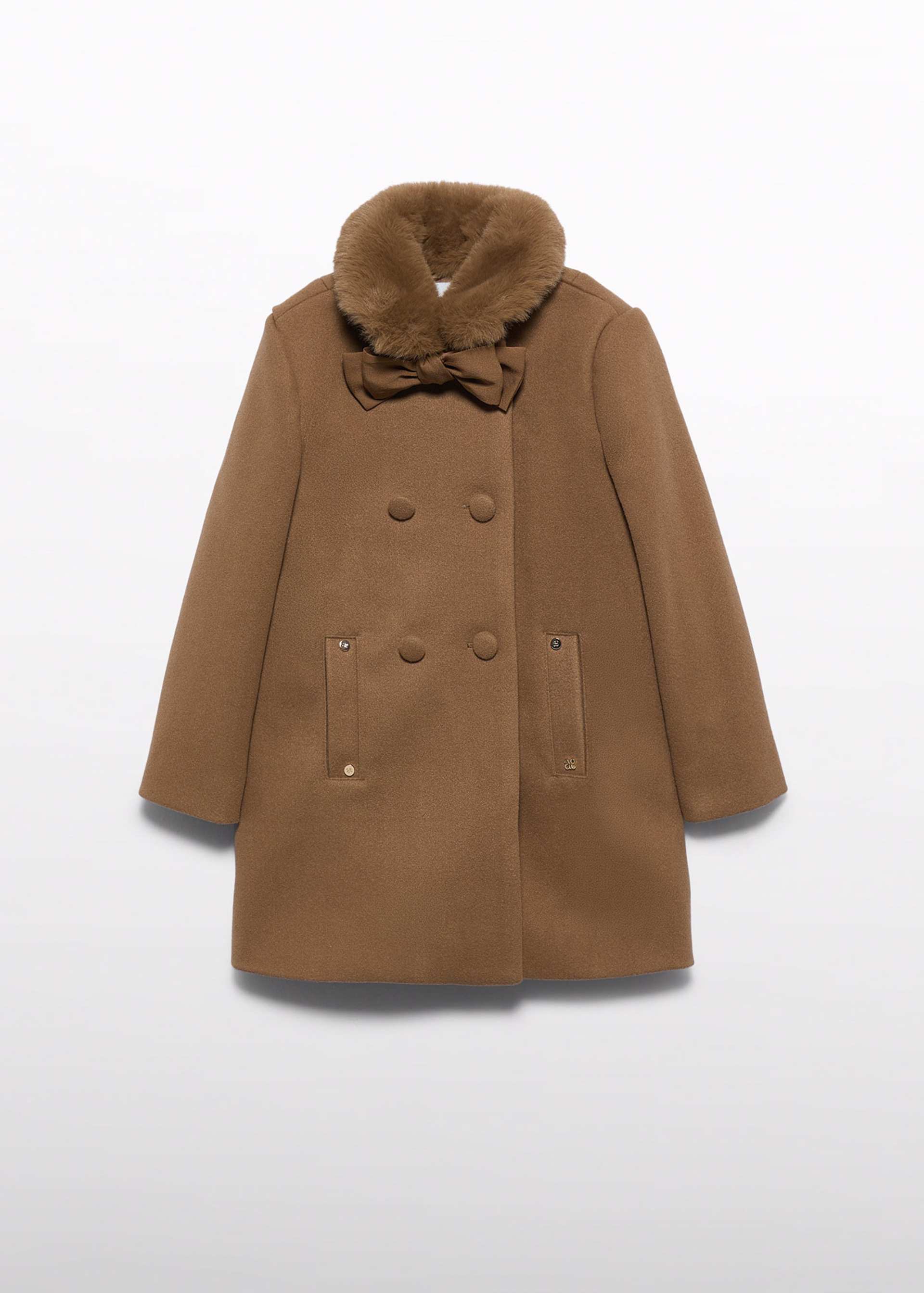 Cappotto panno bambina