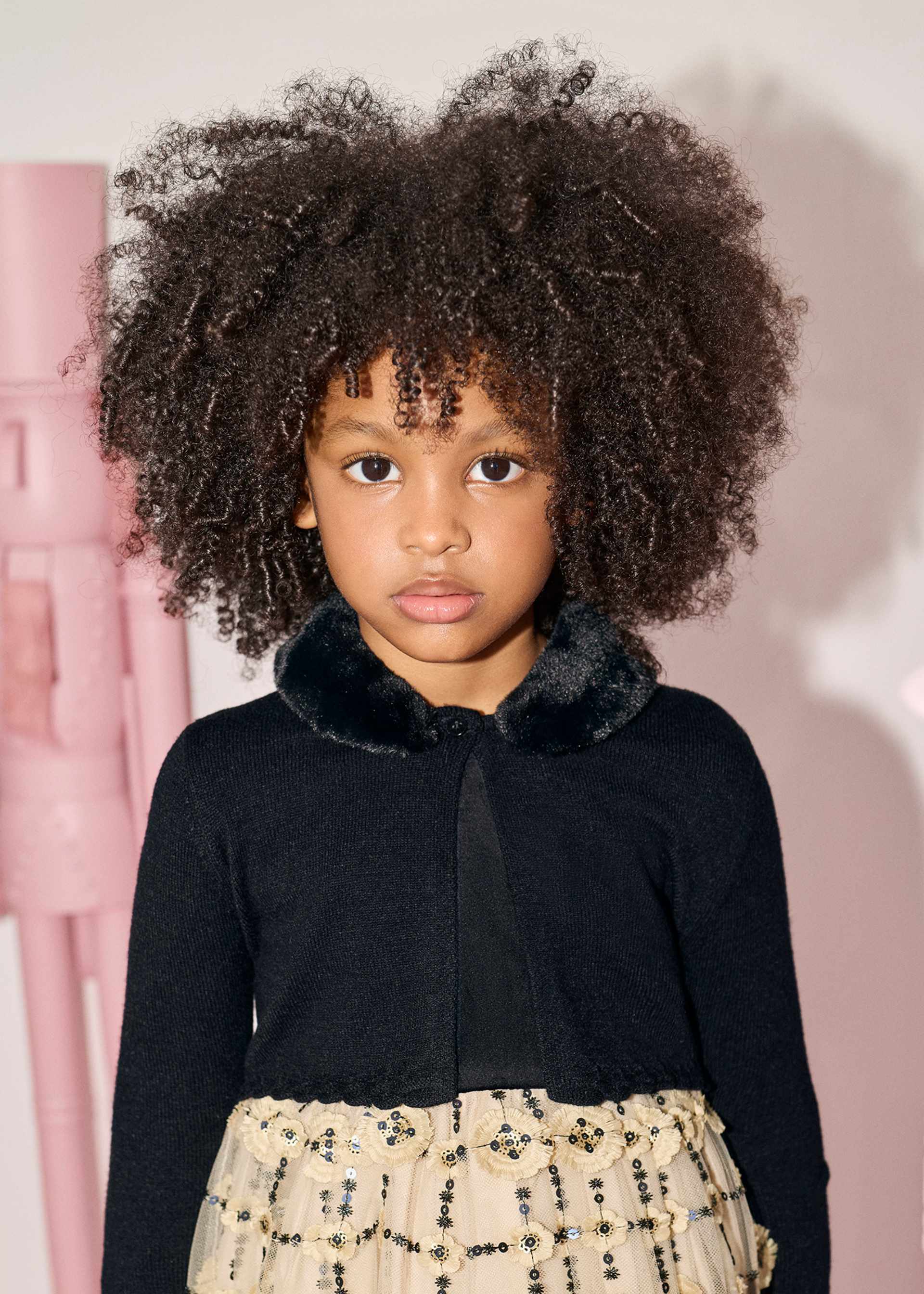 Cardigan in maglia bambina