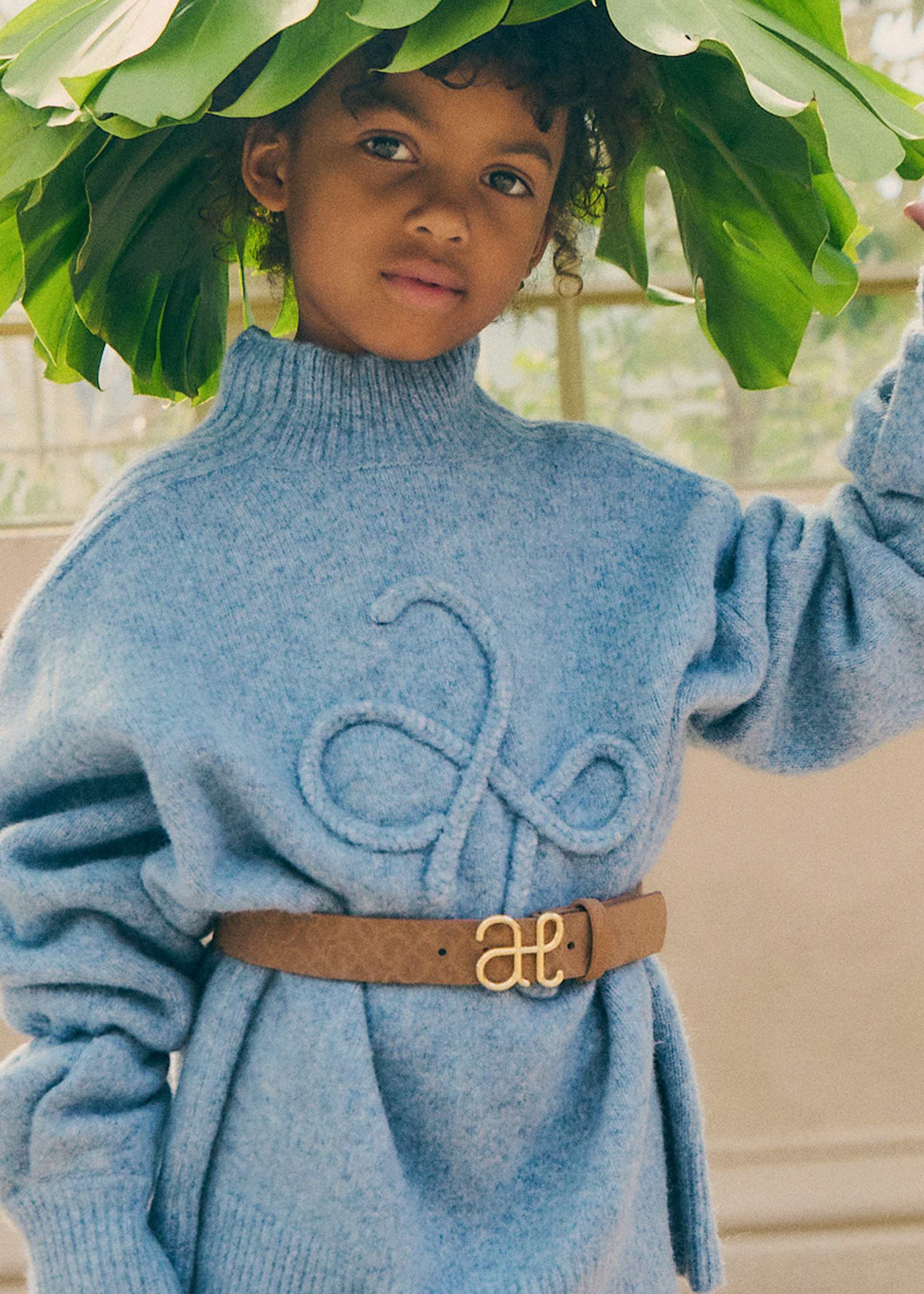 Ceinture avec logo fille
