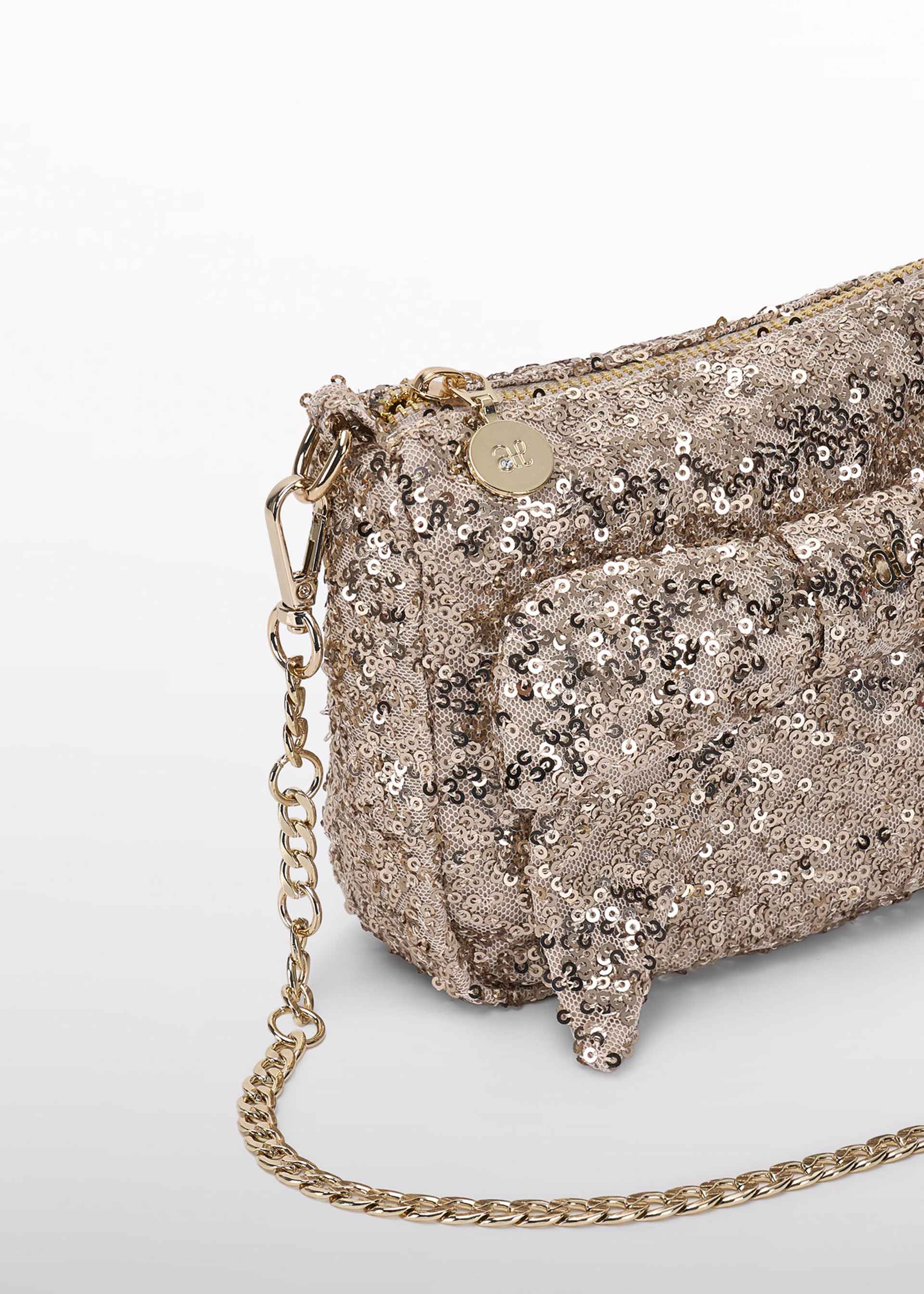 Bolsa lantejoulas menina