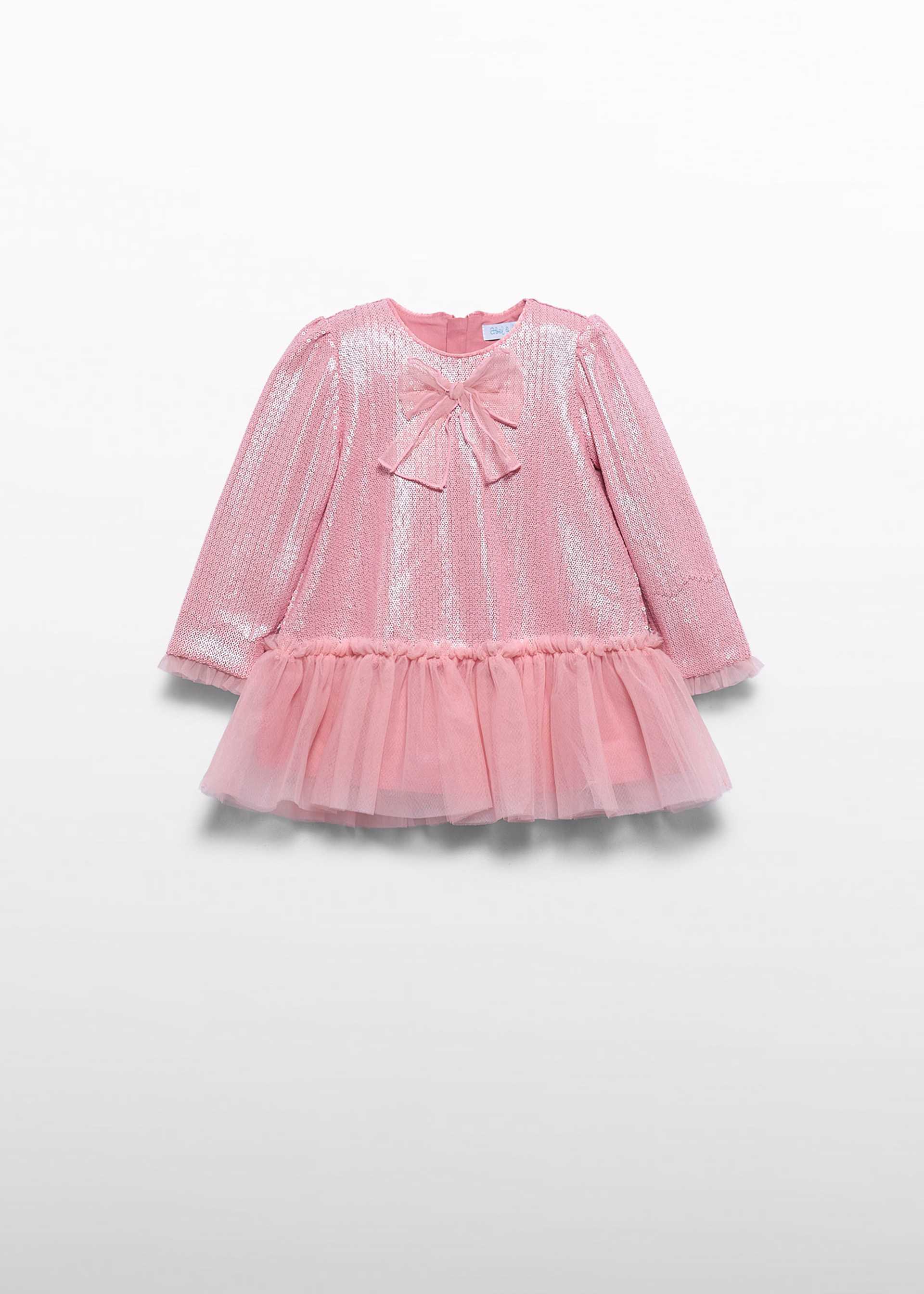 Vestido lentejuelas bebé niña
