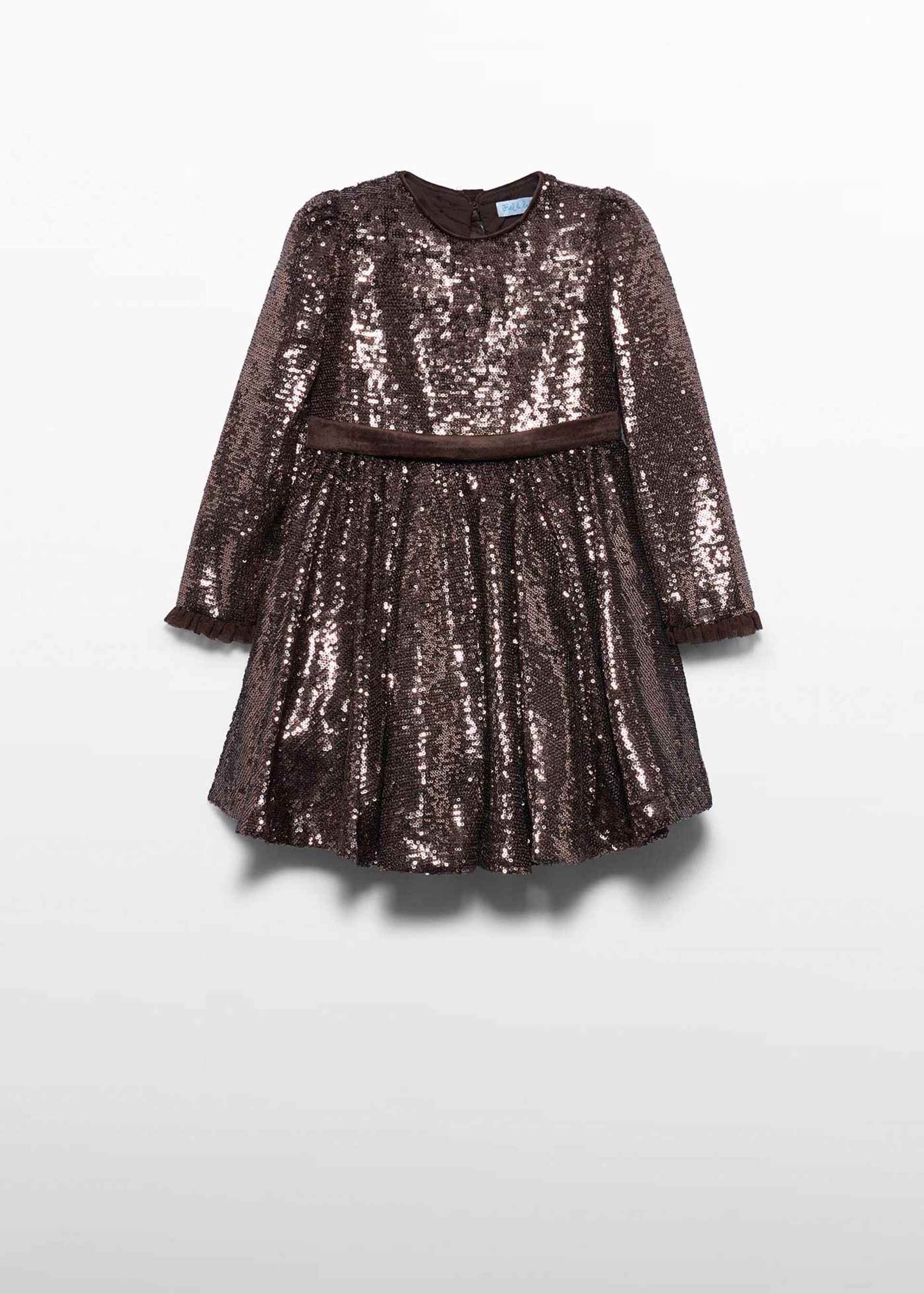 Girls' sequinned dress