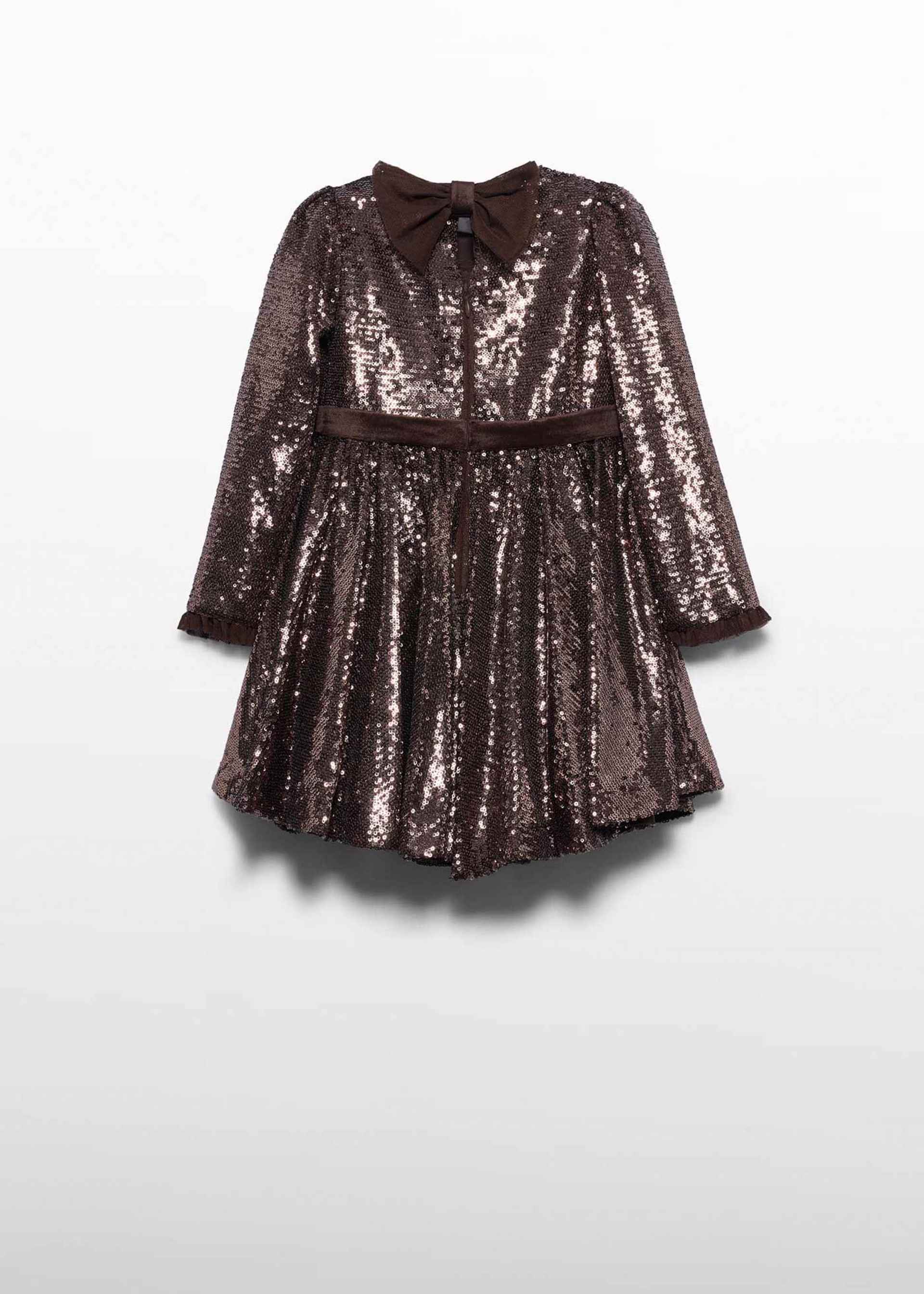 Robe à paillettes fille