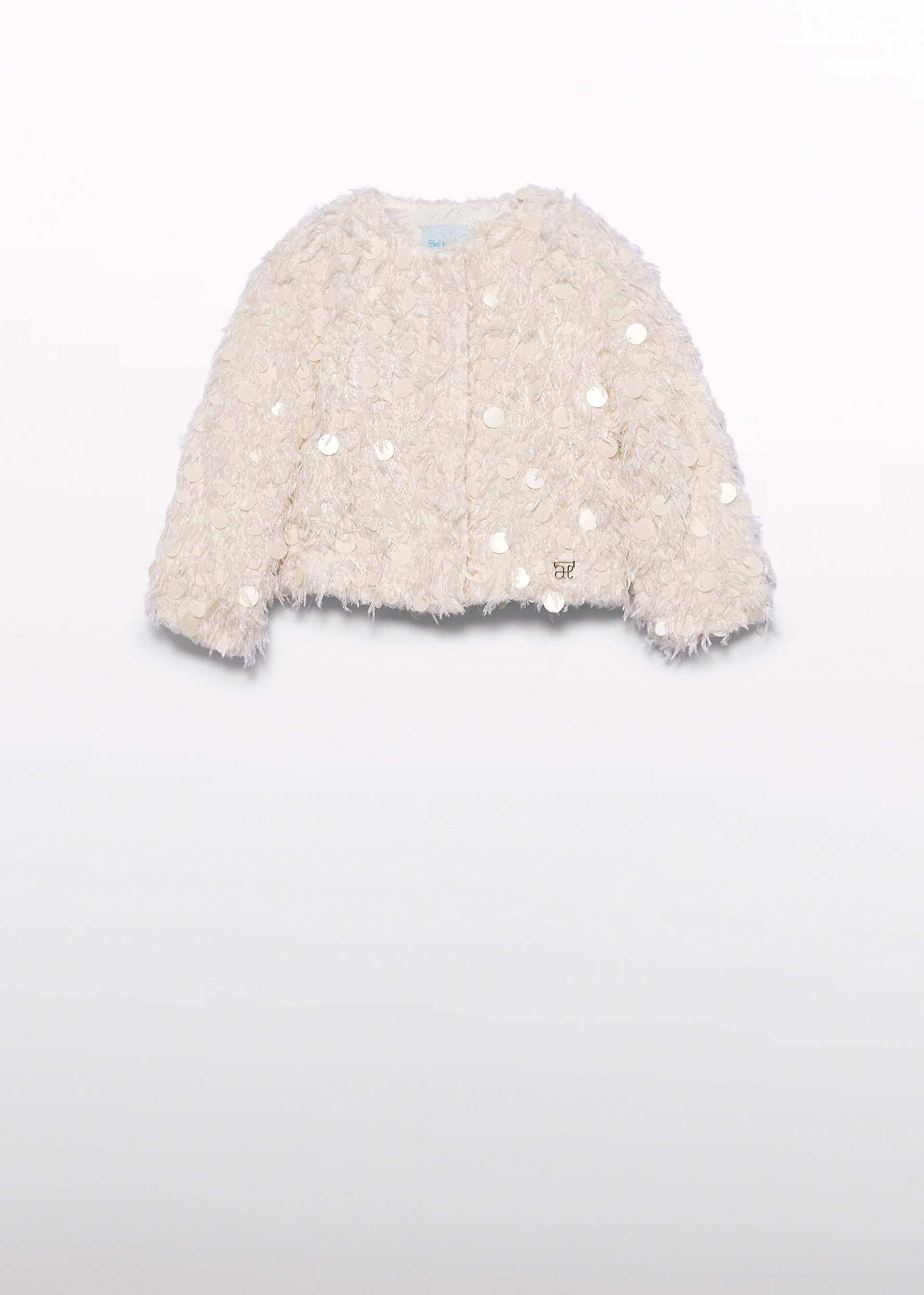 Girls' down bomber jacket