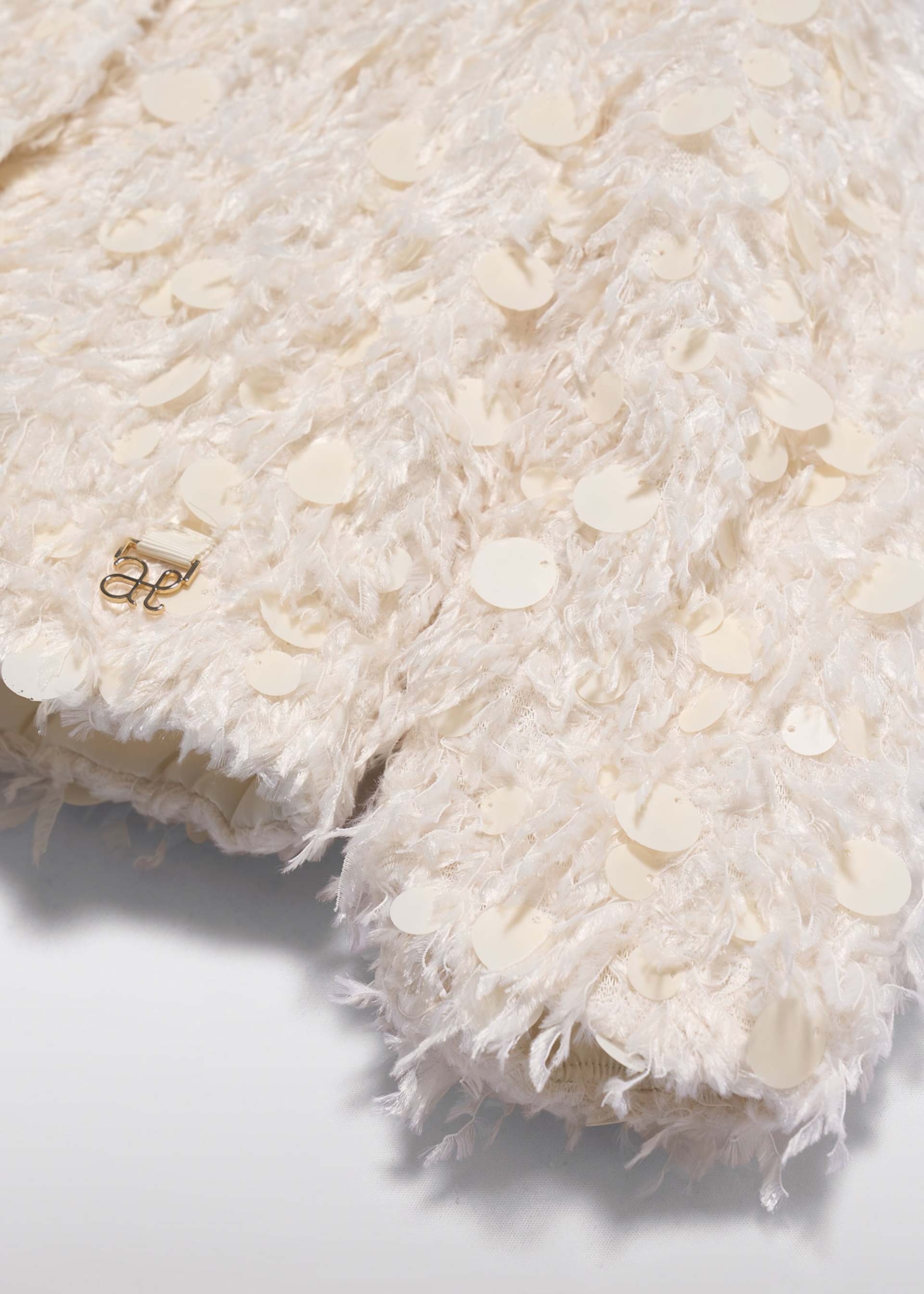 Veste bomber à plumes fille