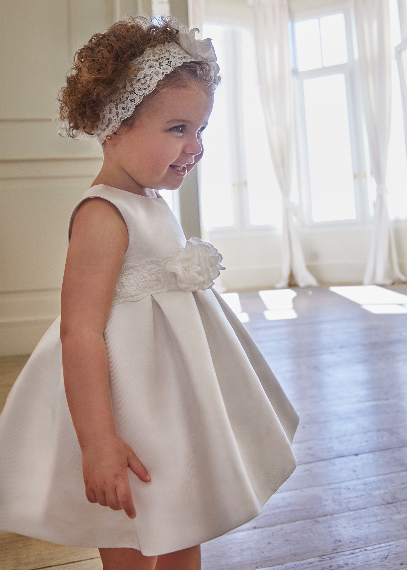 Vestido mikado bebé | Abel &amp; Lula