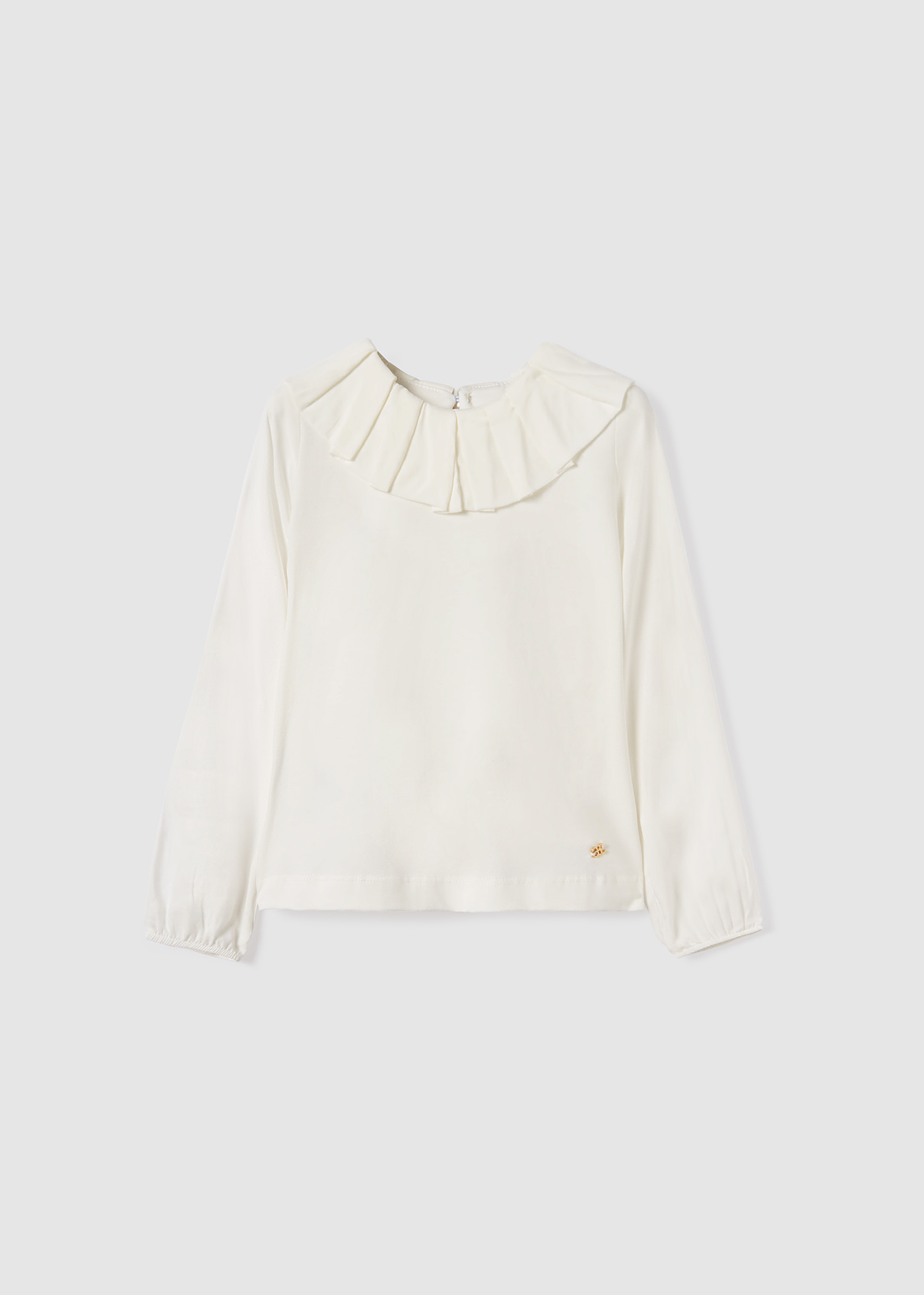 Girl ruffle collar top Abel & Lula