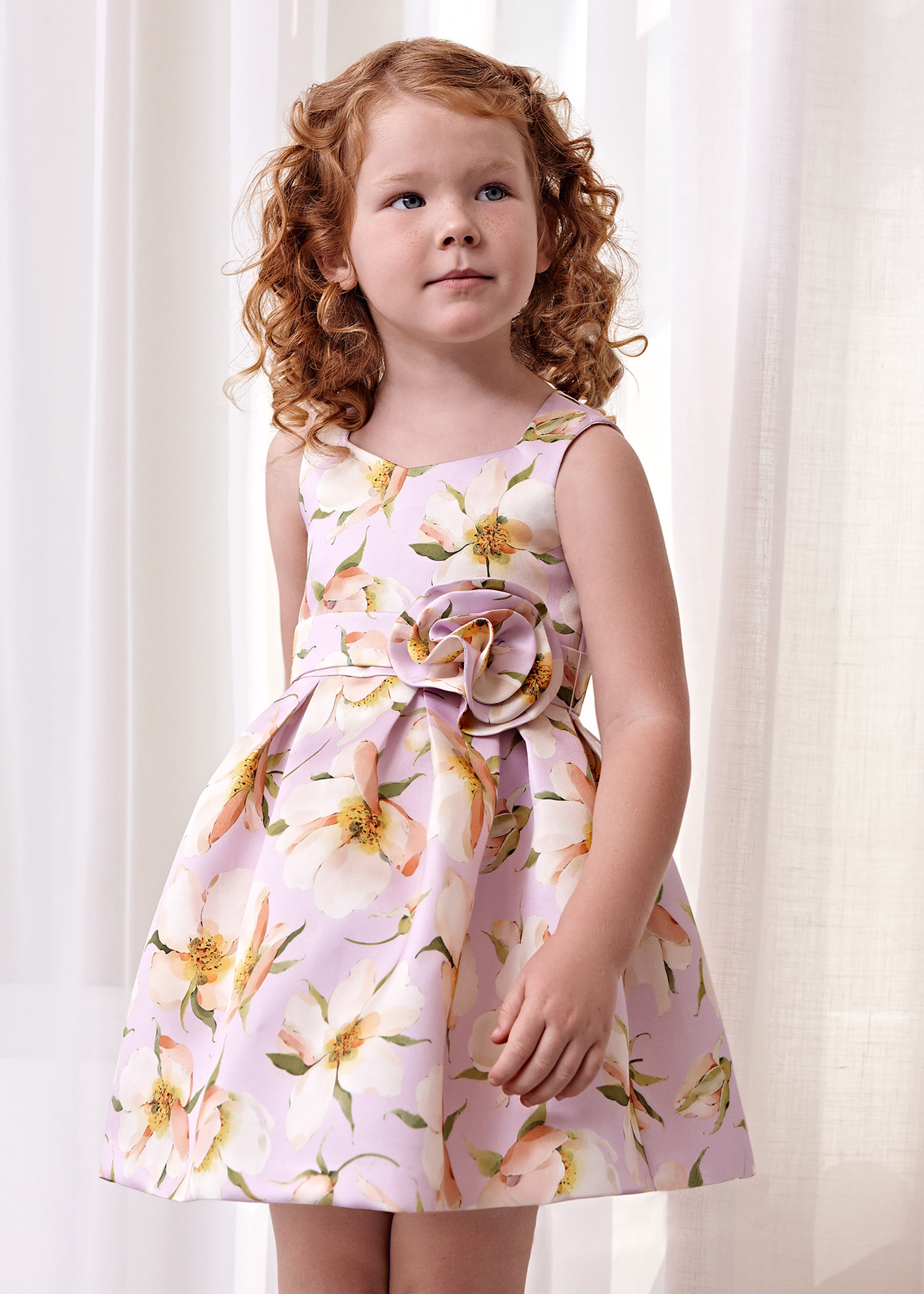 Baby girl 2024 mauve dress